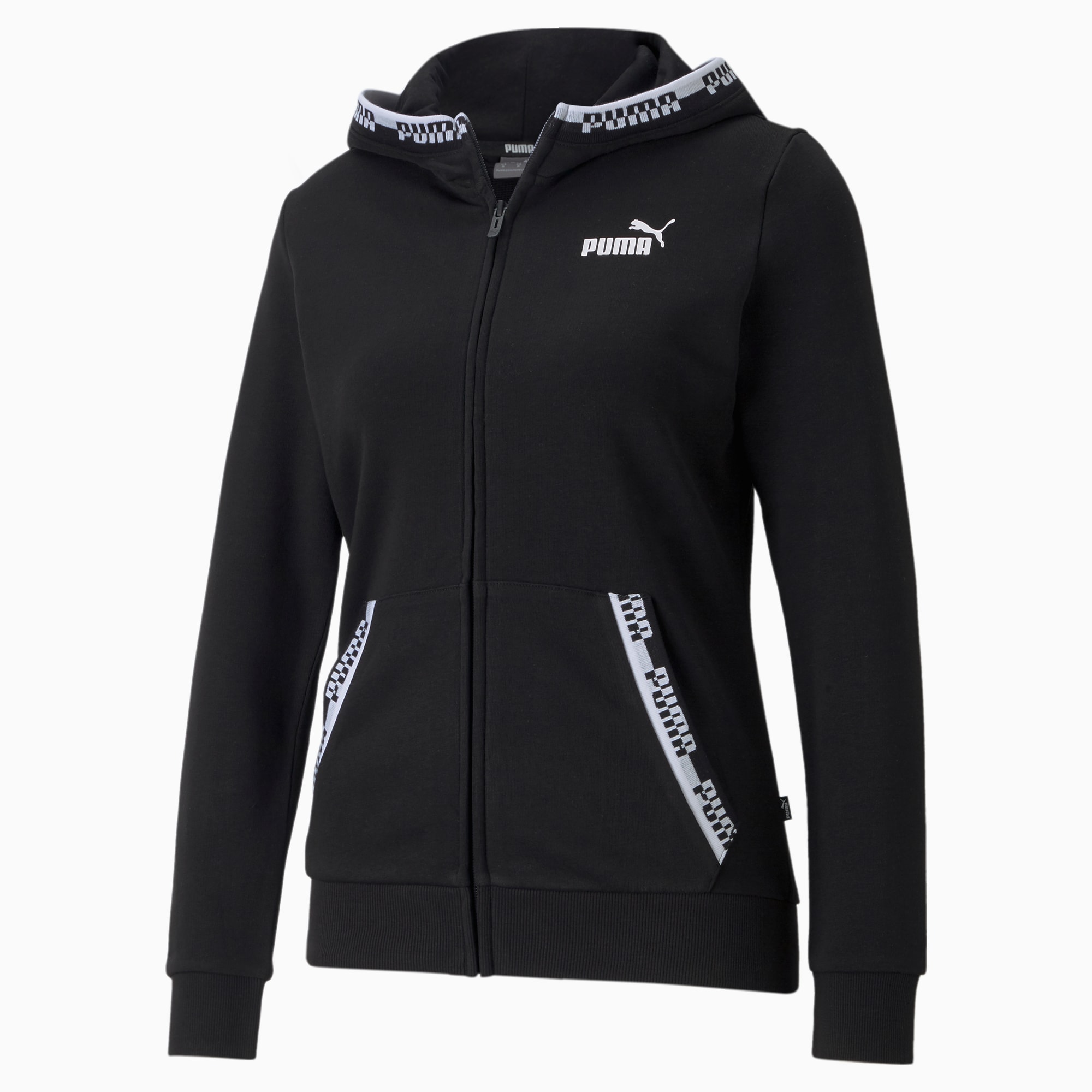 Amplified Full Zip Women s Hoodie PUMA Shop All Puma PUMA