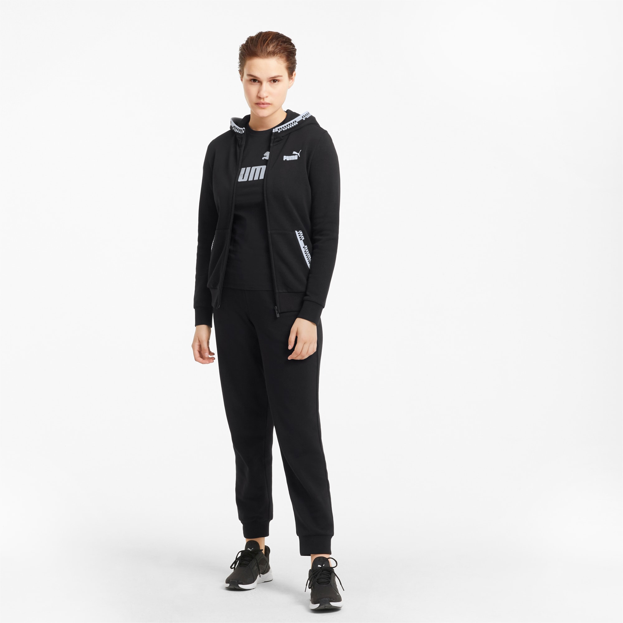 Amplified Full Zip Women s Hoodie PUMA Shop All Puma PUMA