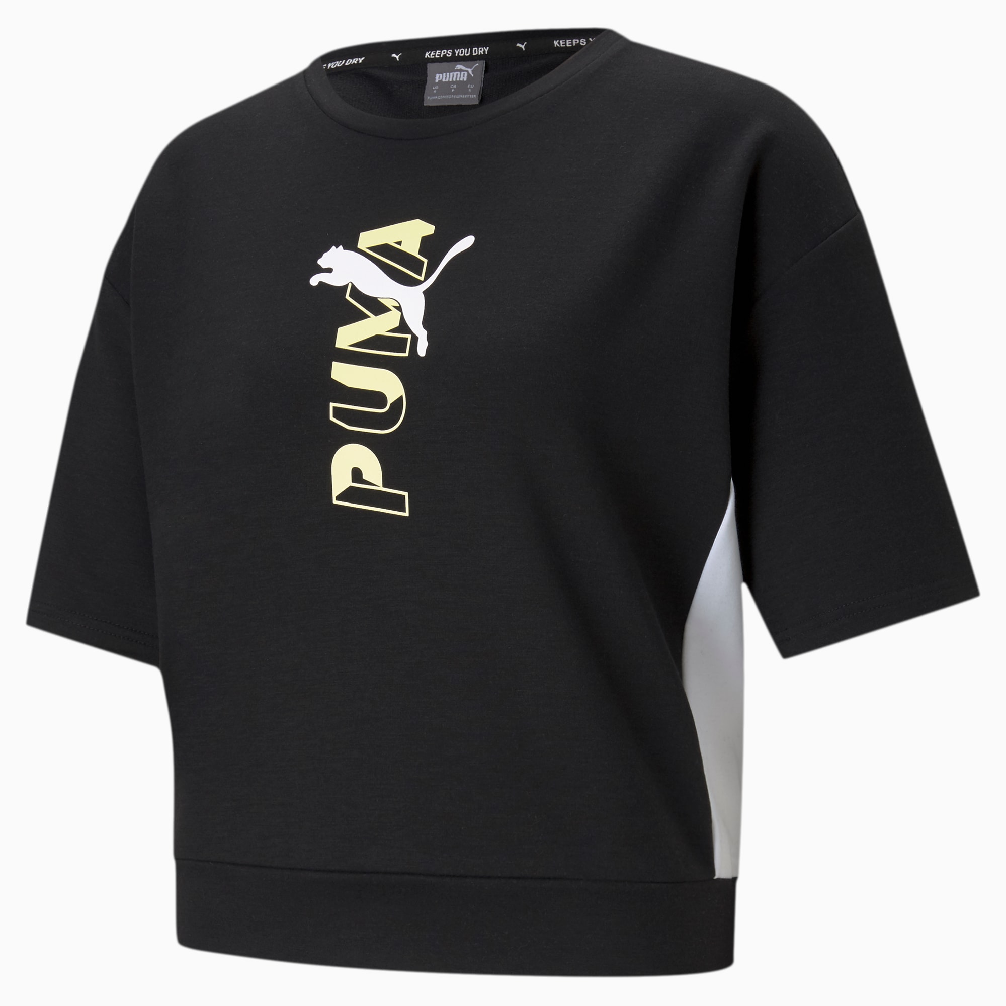 Puma modern sport sweat tee sales