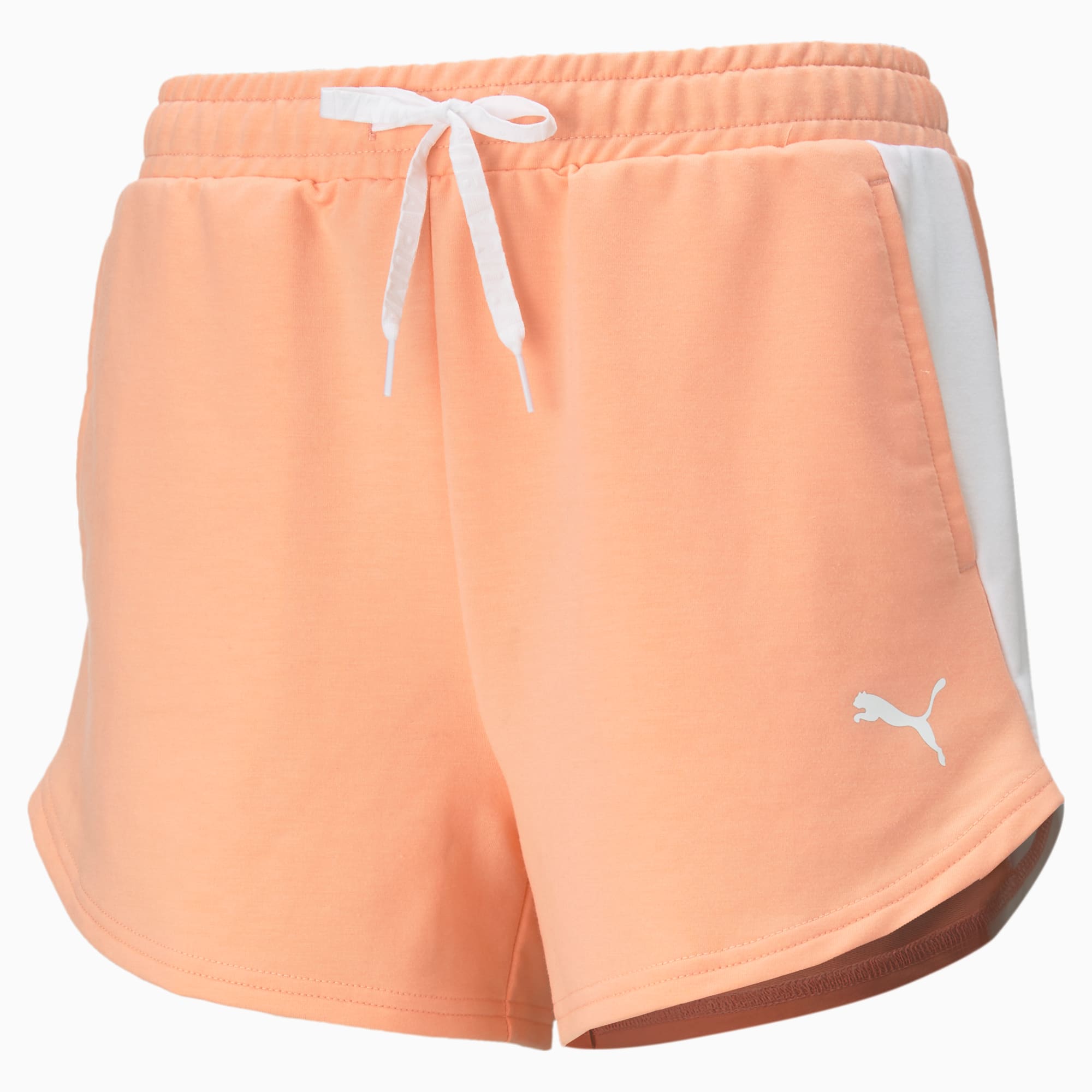 Puma shorts 2025 womens orange
