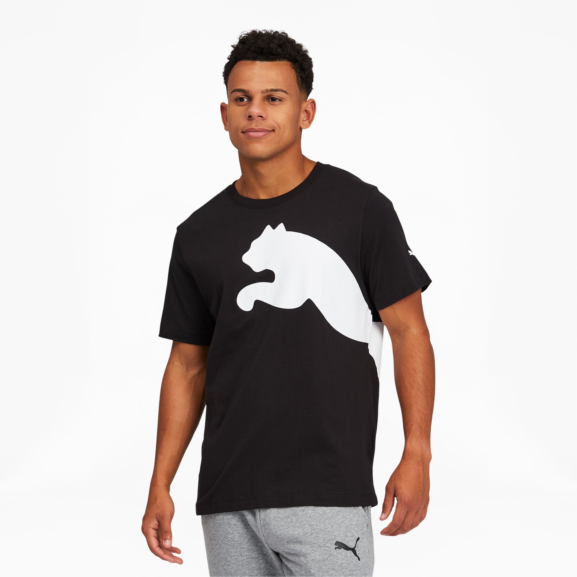 Men S Oversized Logo Tee Puma