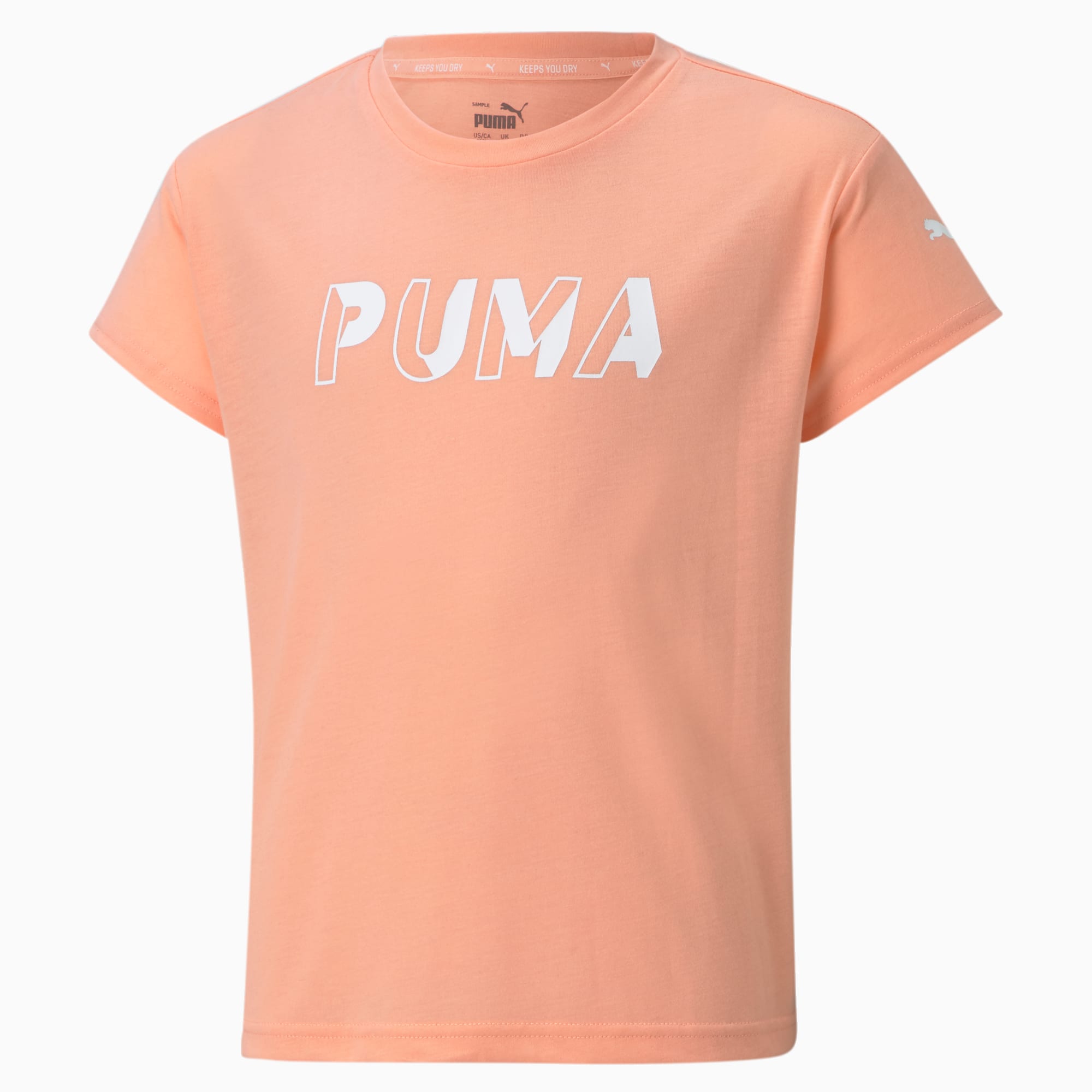 Modern Sports Logo Youth Tee, Apricot Blush, large-SEA