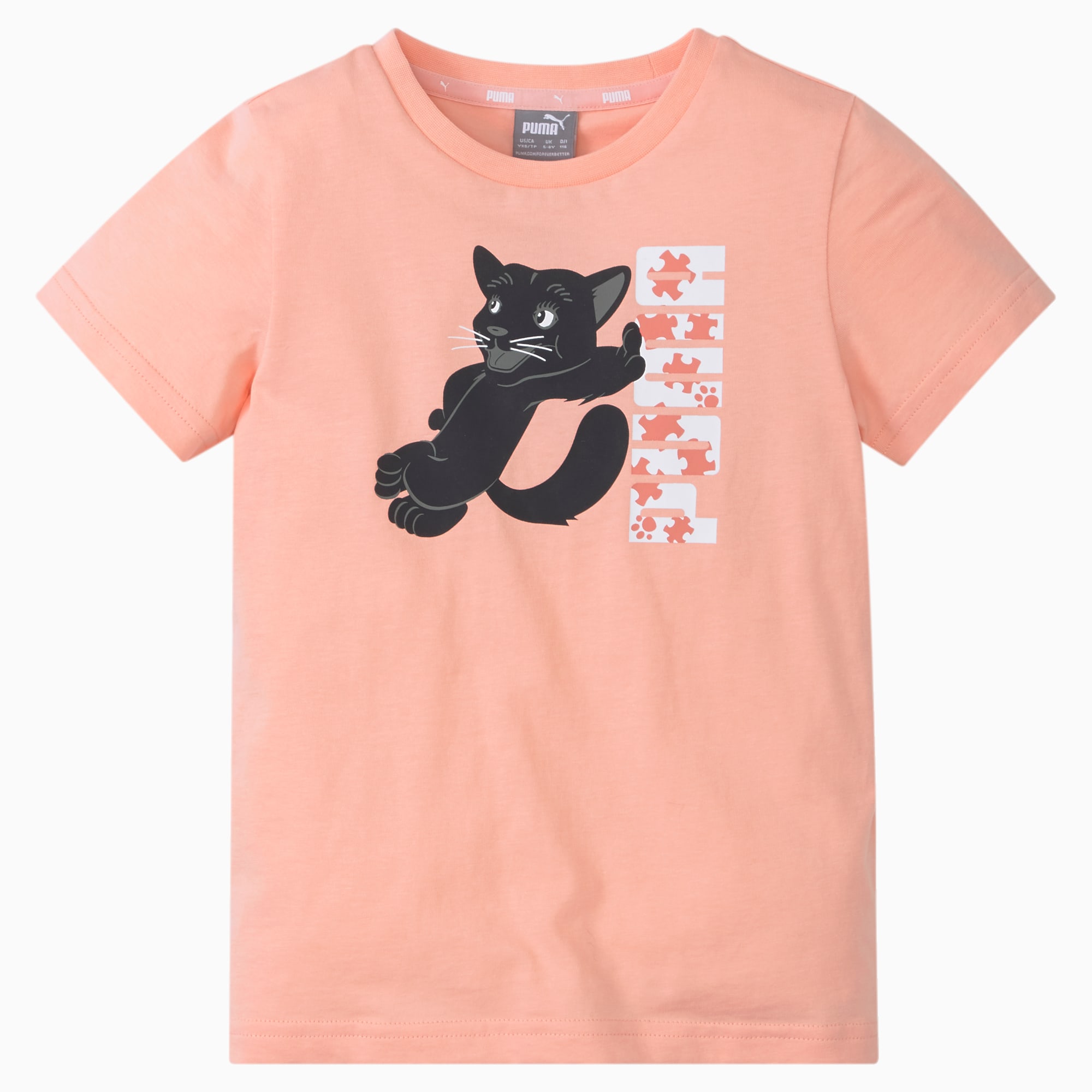 Paw Kids' Tee, Apricot Blush, large-SEA