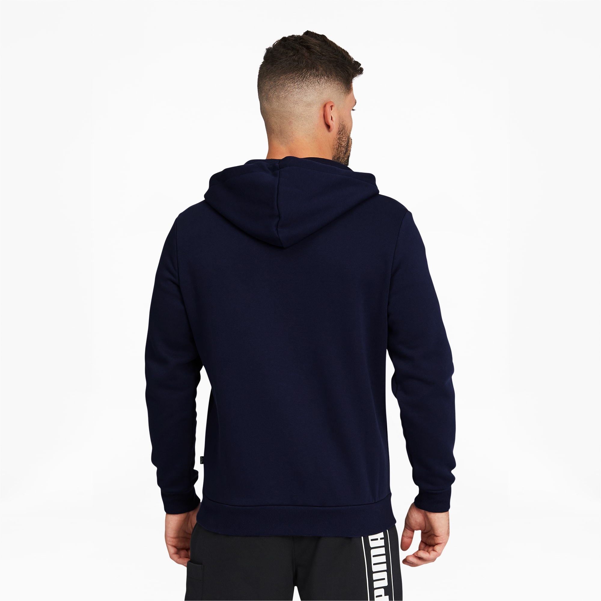 Essentials Men S Full Zip Hoodie Puma Us