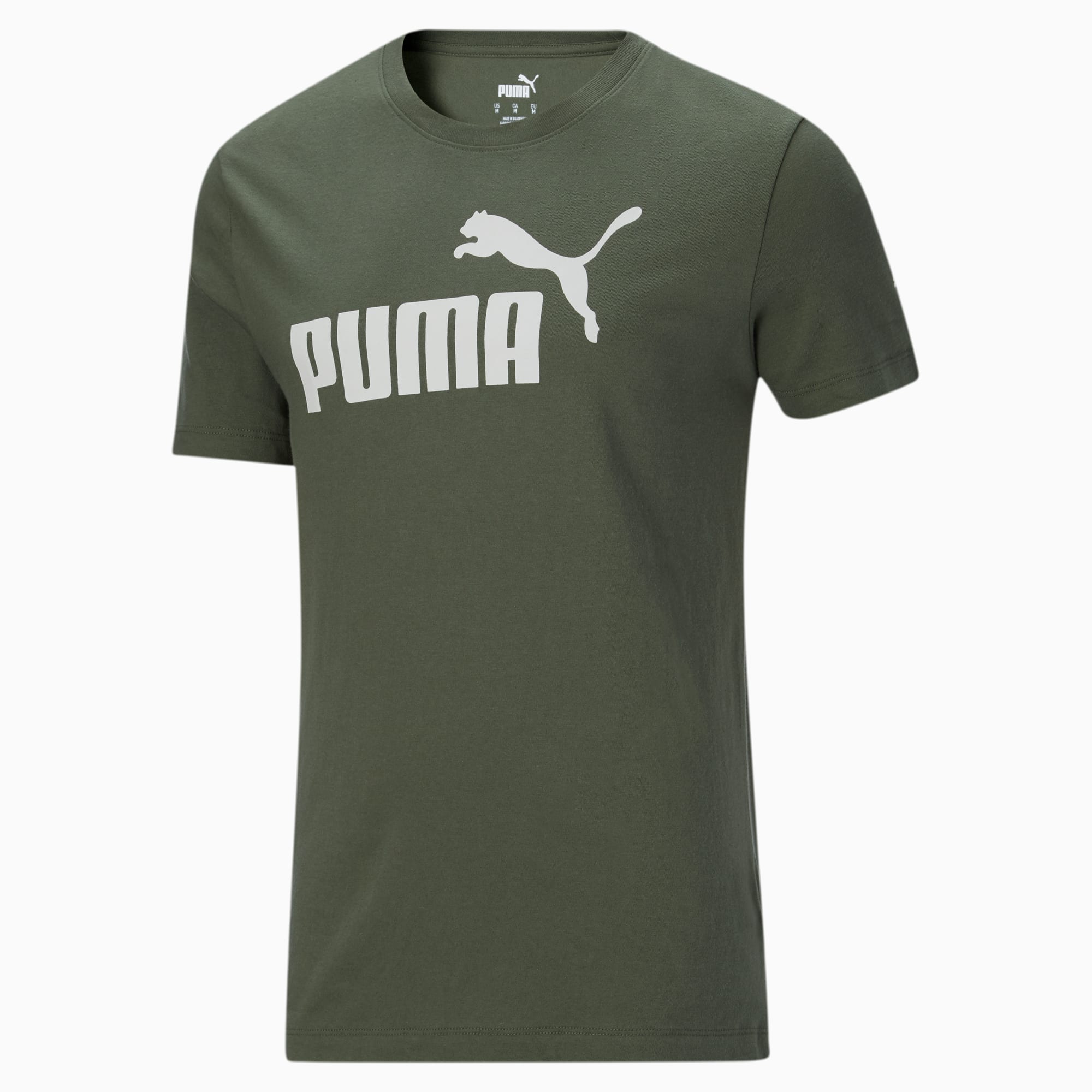 Camiseta Puma Hombre Essentials Logo Tee PUMA