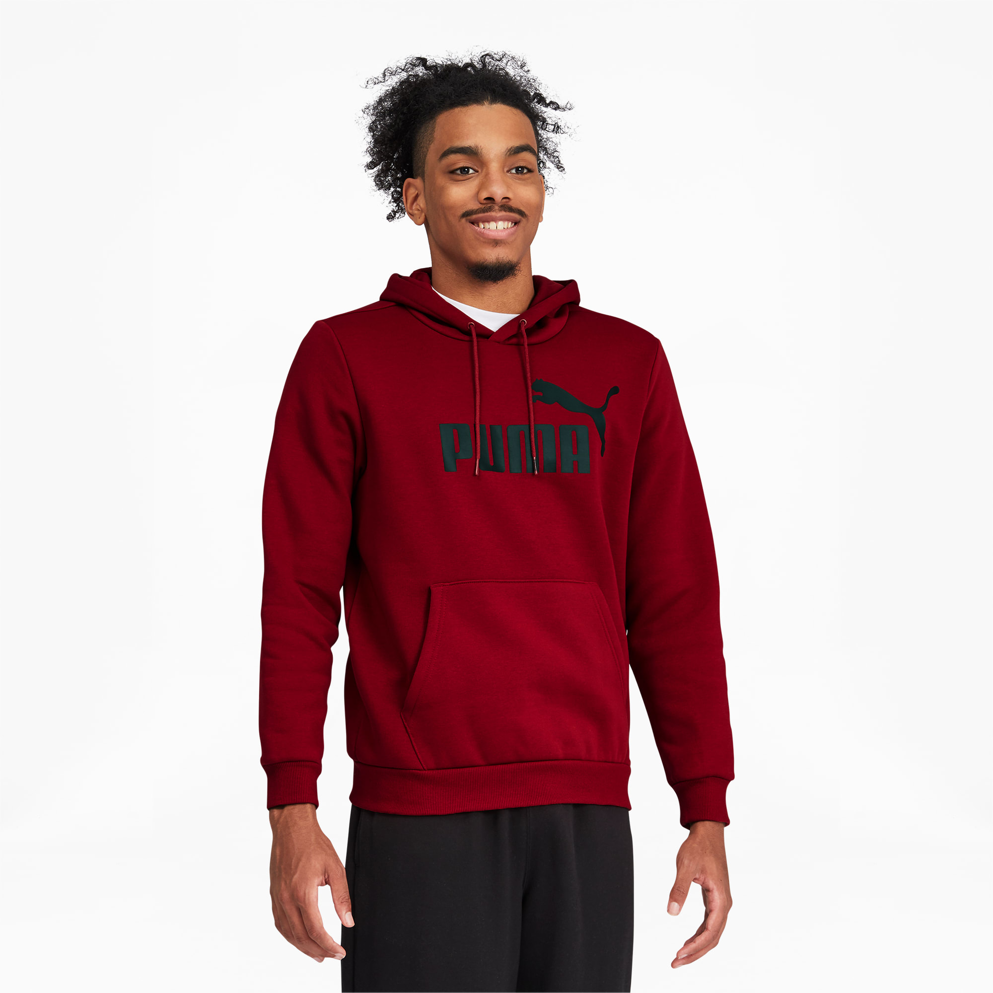 red puma hoodie