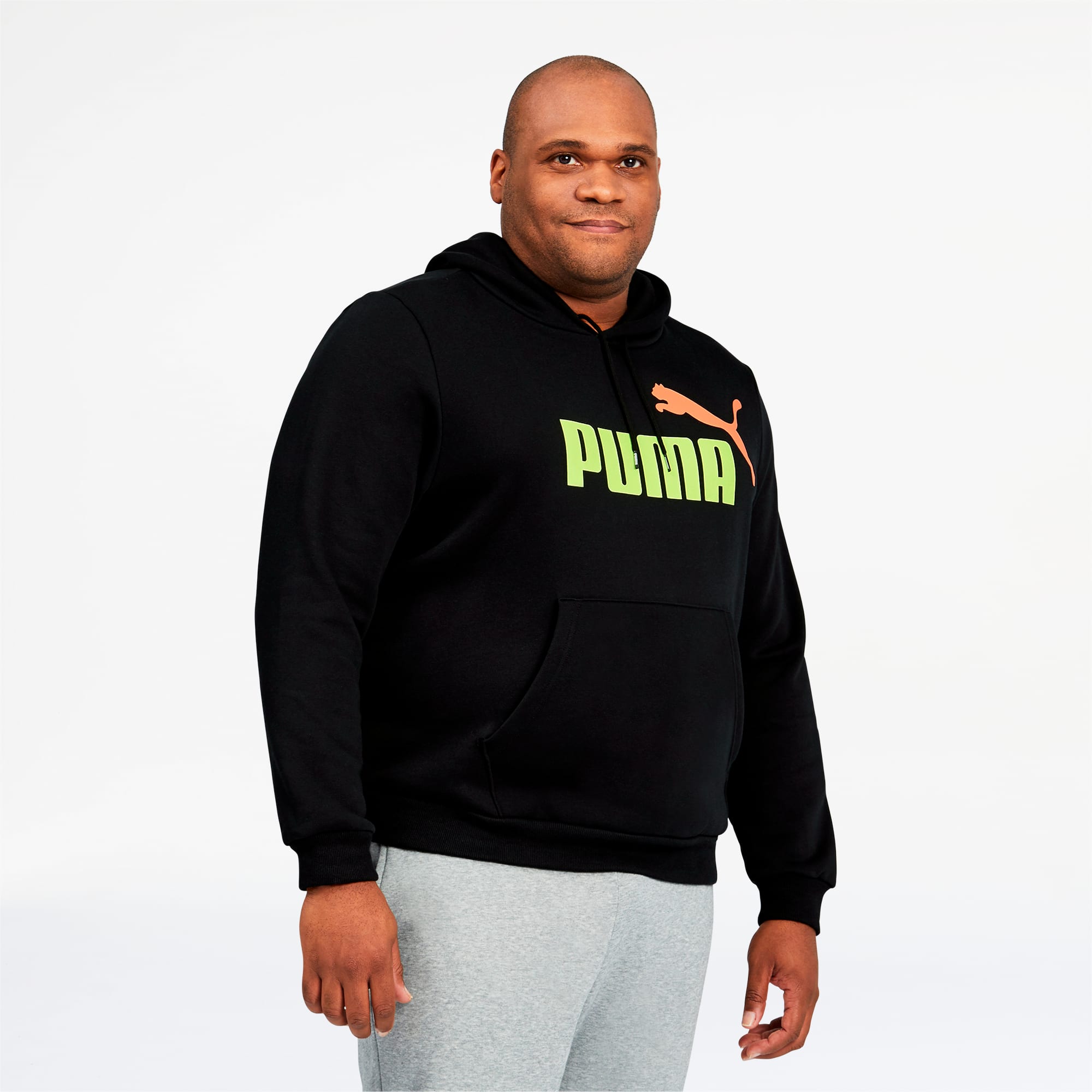 puma big logo hoodie