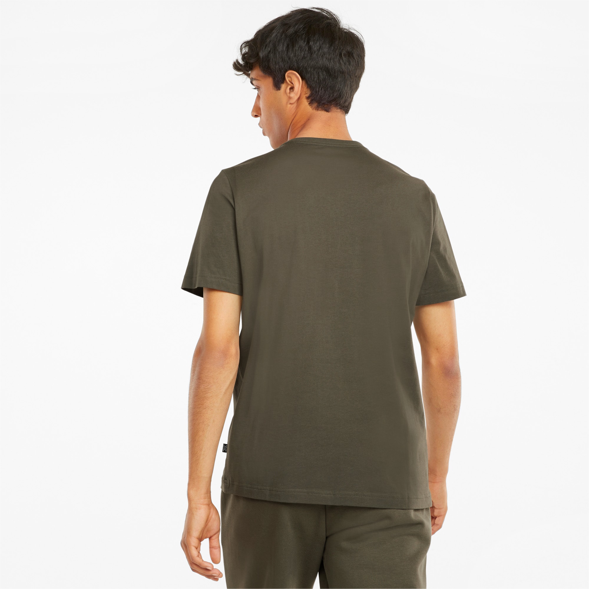 Essentials Logo Tee Men, Grape Leaf, large