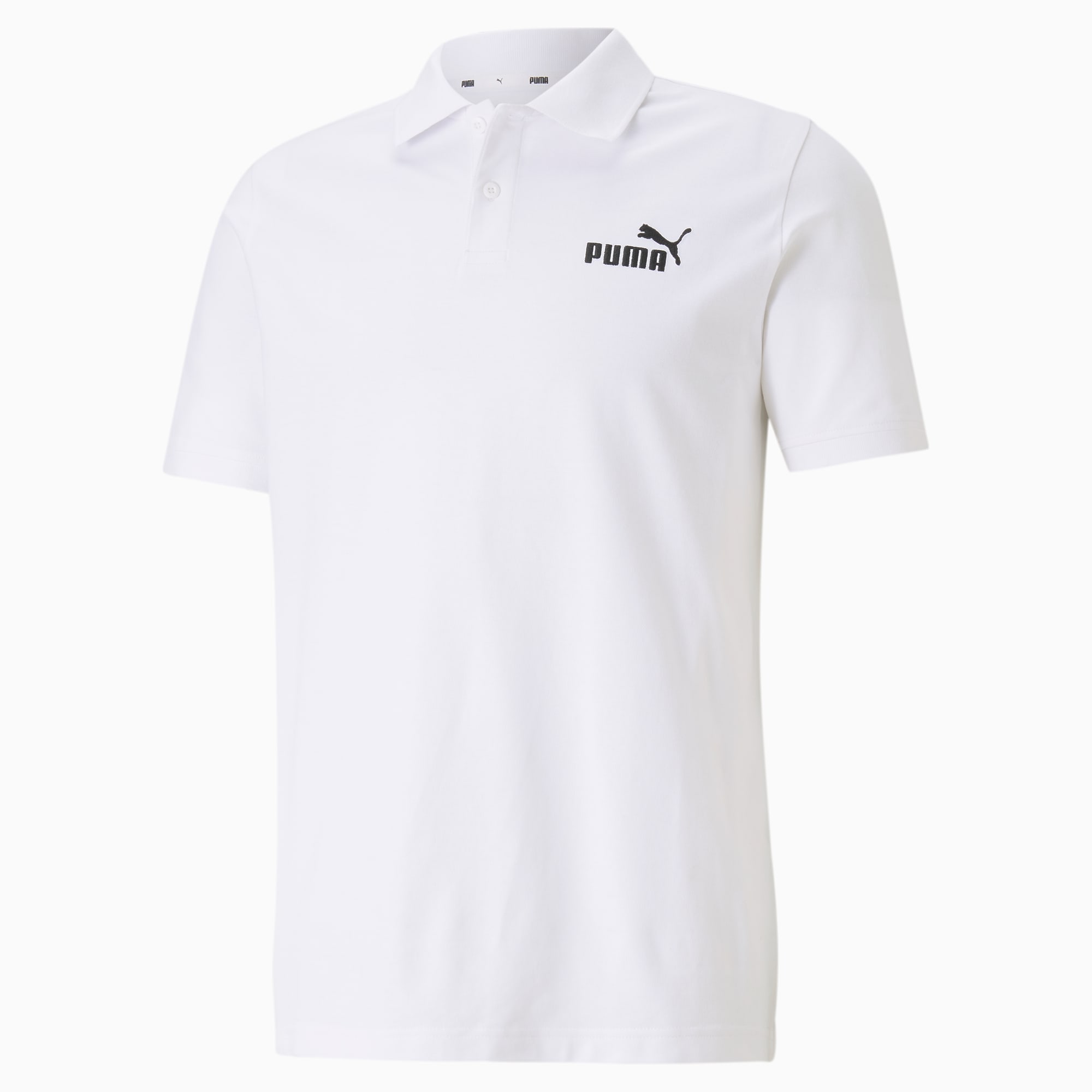 White puma polo shirt hot sale