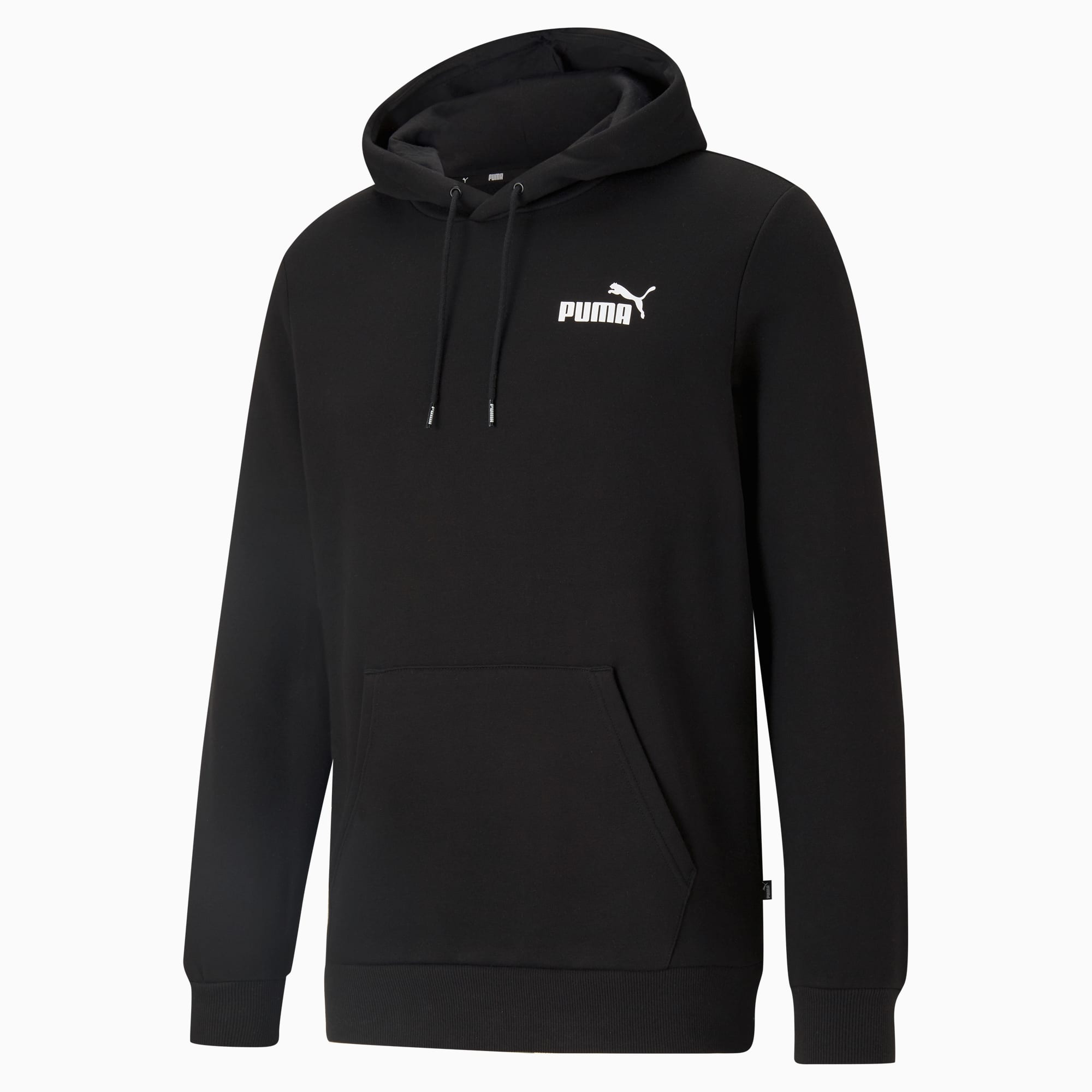 Puma Classics T7 Logo FZ Hoodie FL - Black - Mens - L