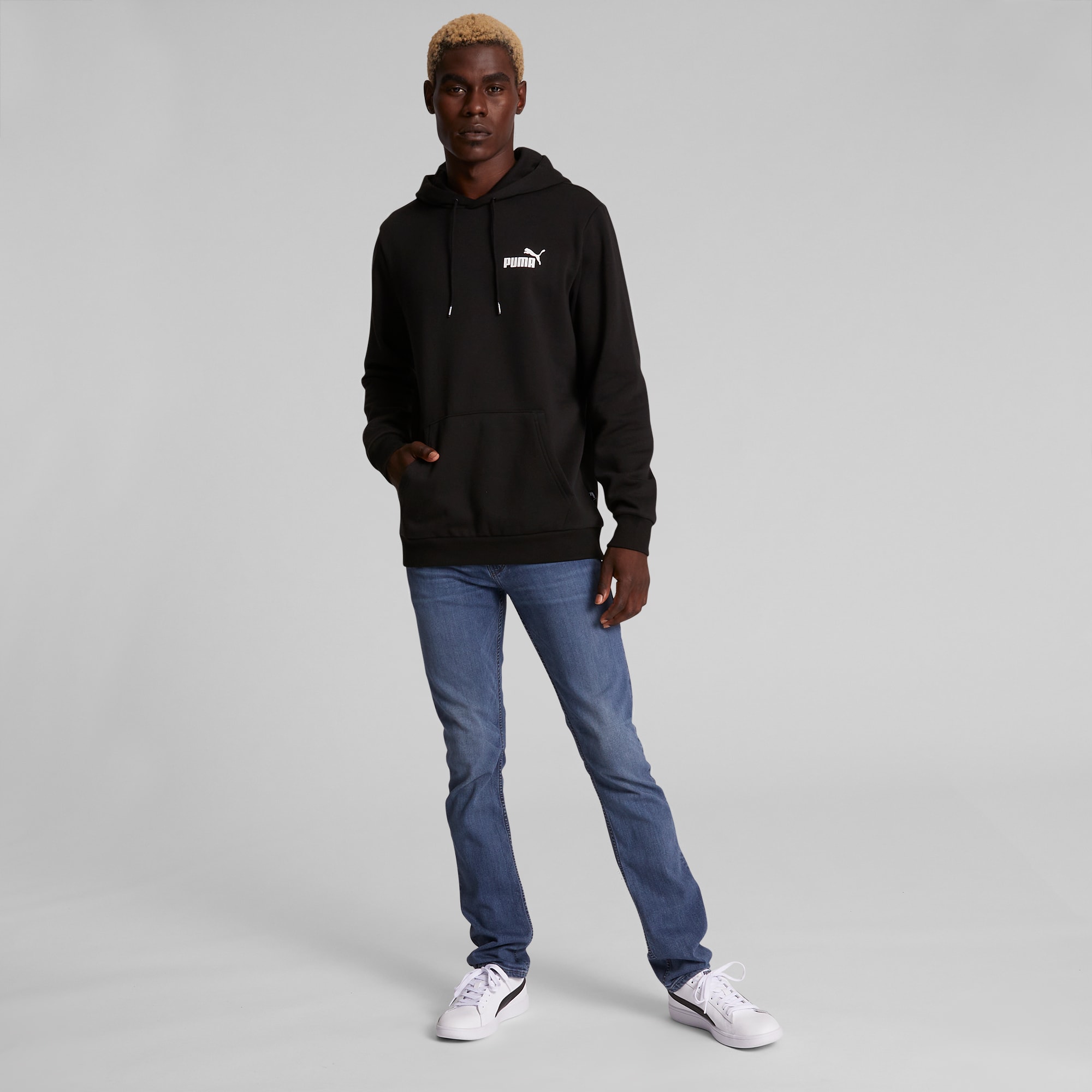 Essentials Small Logo Men's Hoodie | PUMA