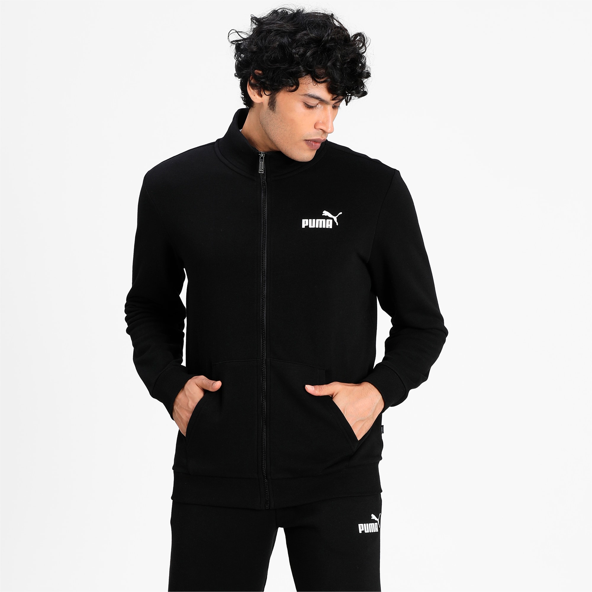 Essentials Regular Fit Men's Track Jacket | PUMA