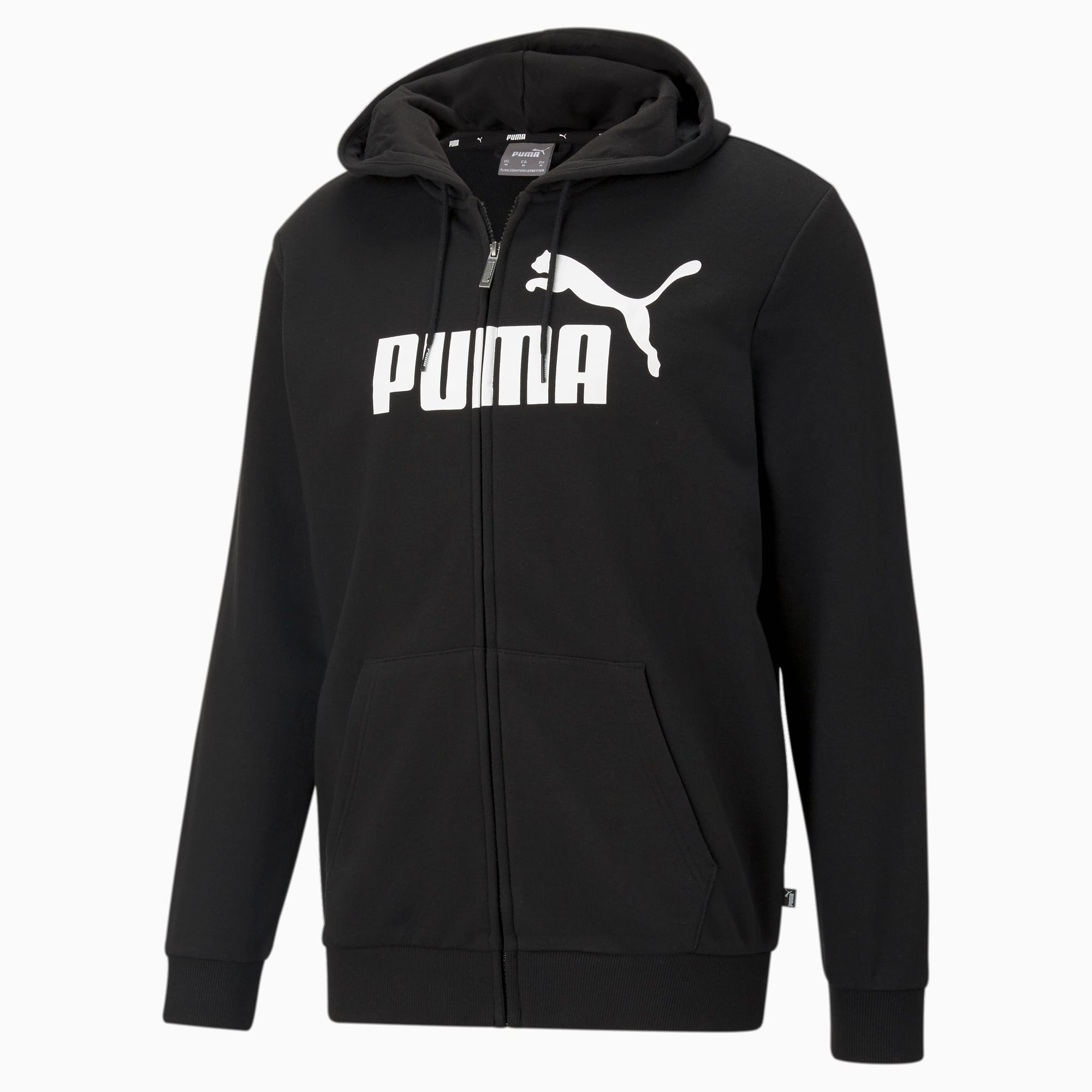 Essentials Big Logo Full-Zip Men's Hoodie | PUMA Shop All Puma | PUMA