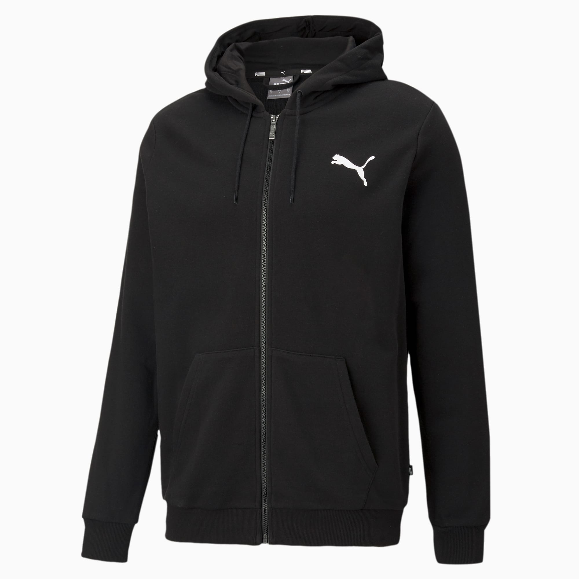 Essentials Small Logo Full Zip Hoodie Men