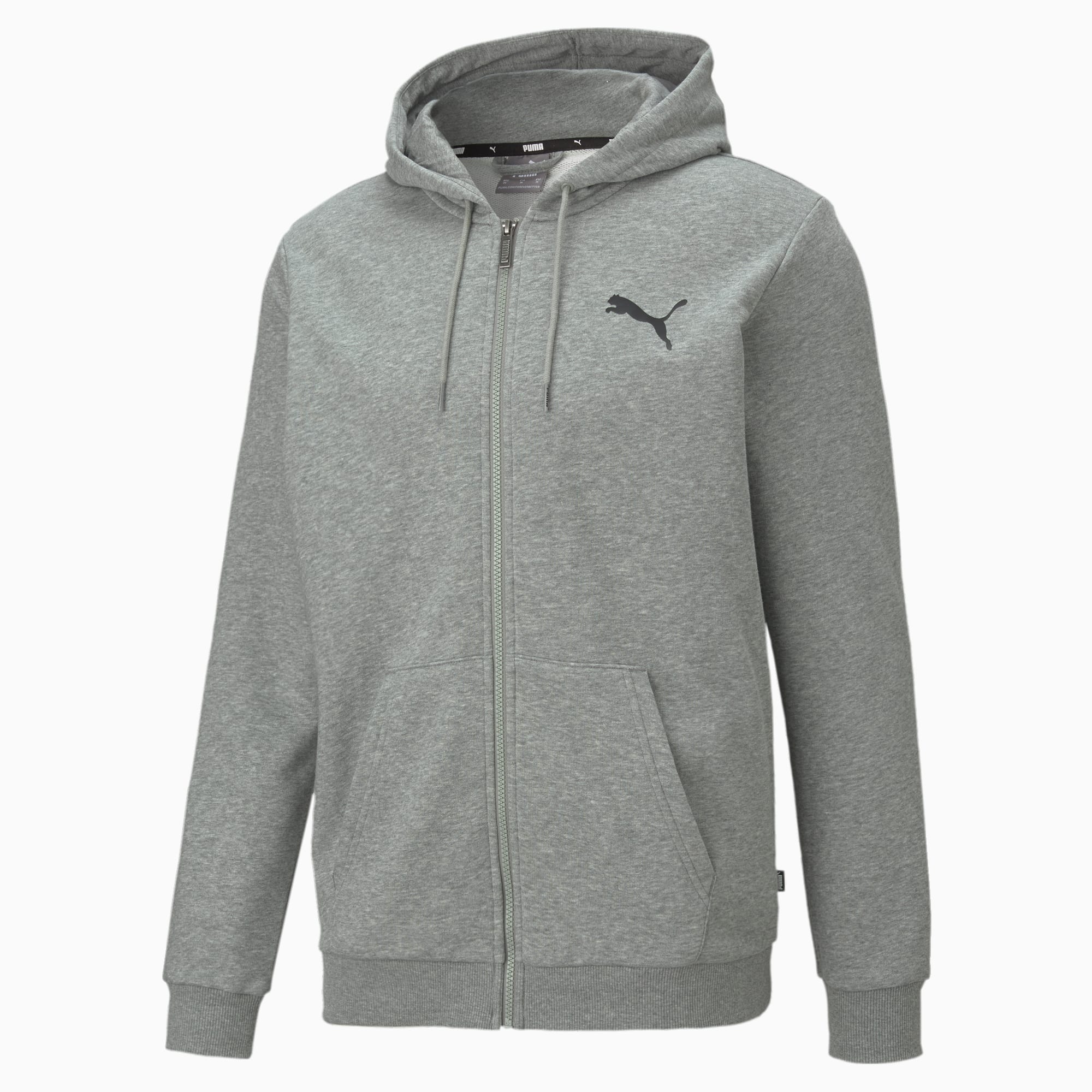 Essentials Small Logo Full Zip Hoodie Men