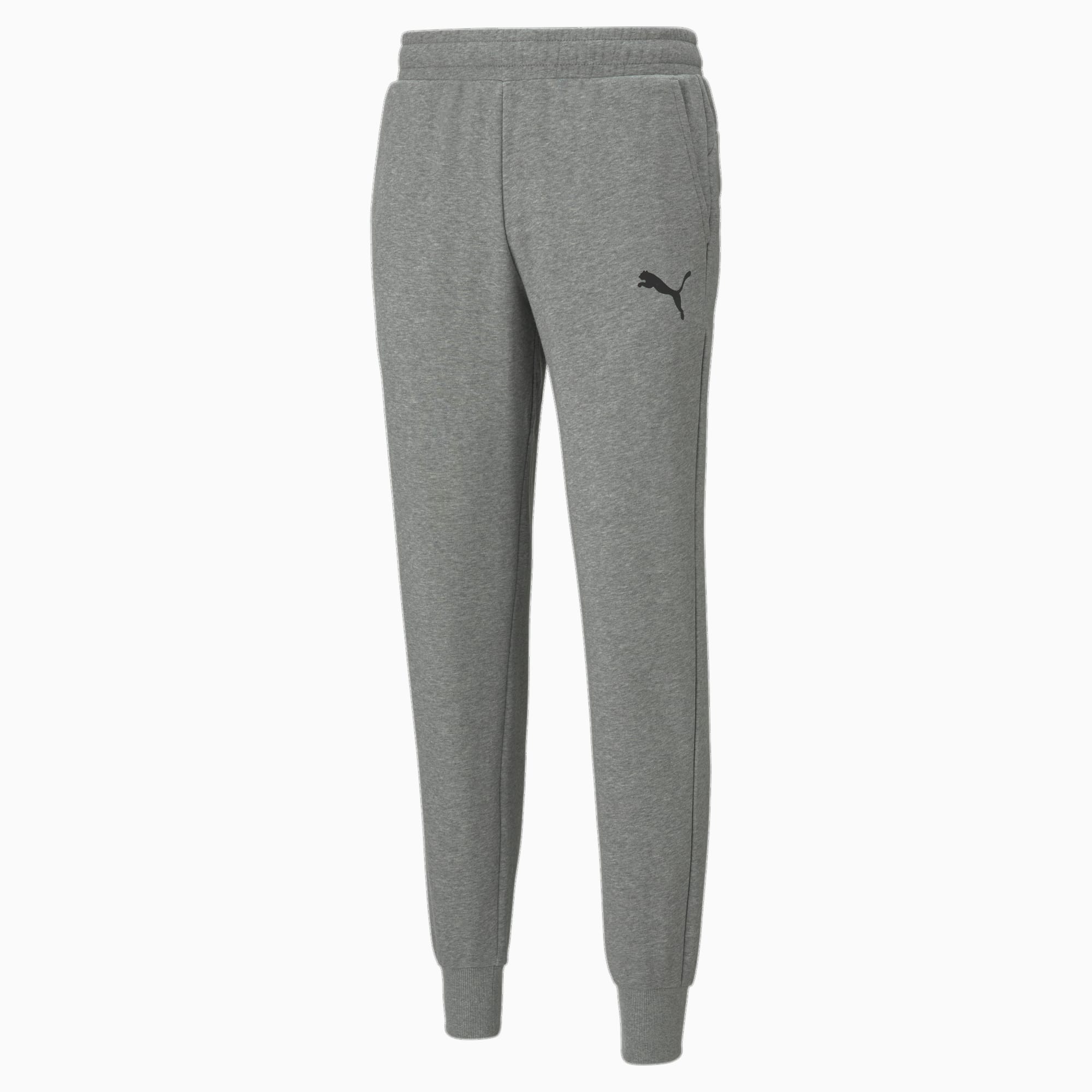 Celana Olahraga Pria Logo Esensial Medium Gray Heather Cat