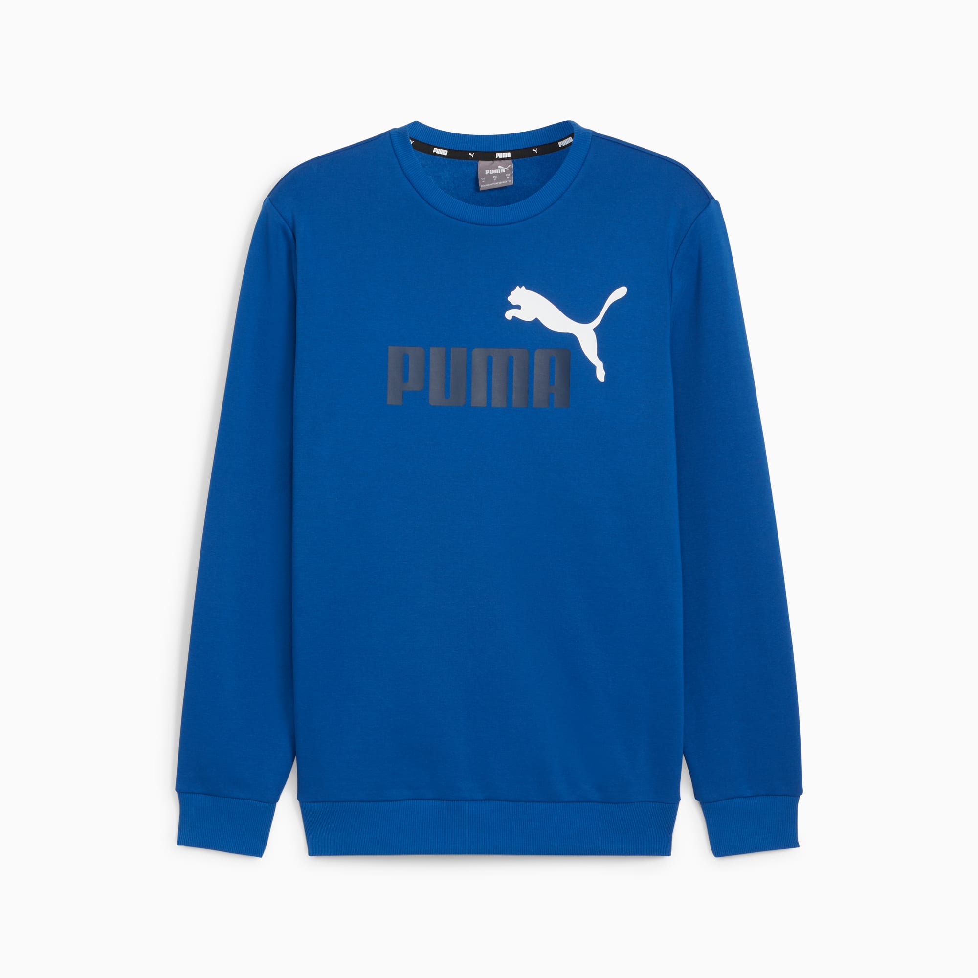PUMA Logo Sweater Big Essentials+ Two-Tone | Crew Neck Men\'s