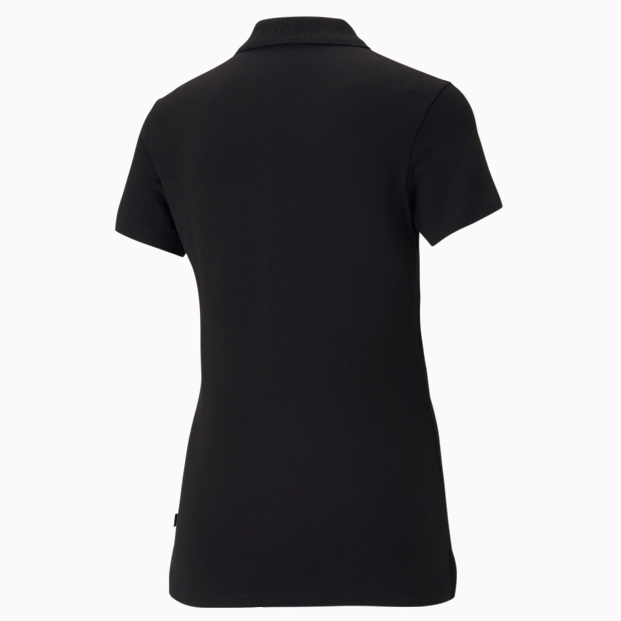 Essentials Women s Polo Shirt Puma Black CAT PUMA Shop All