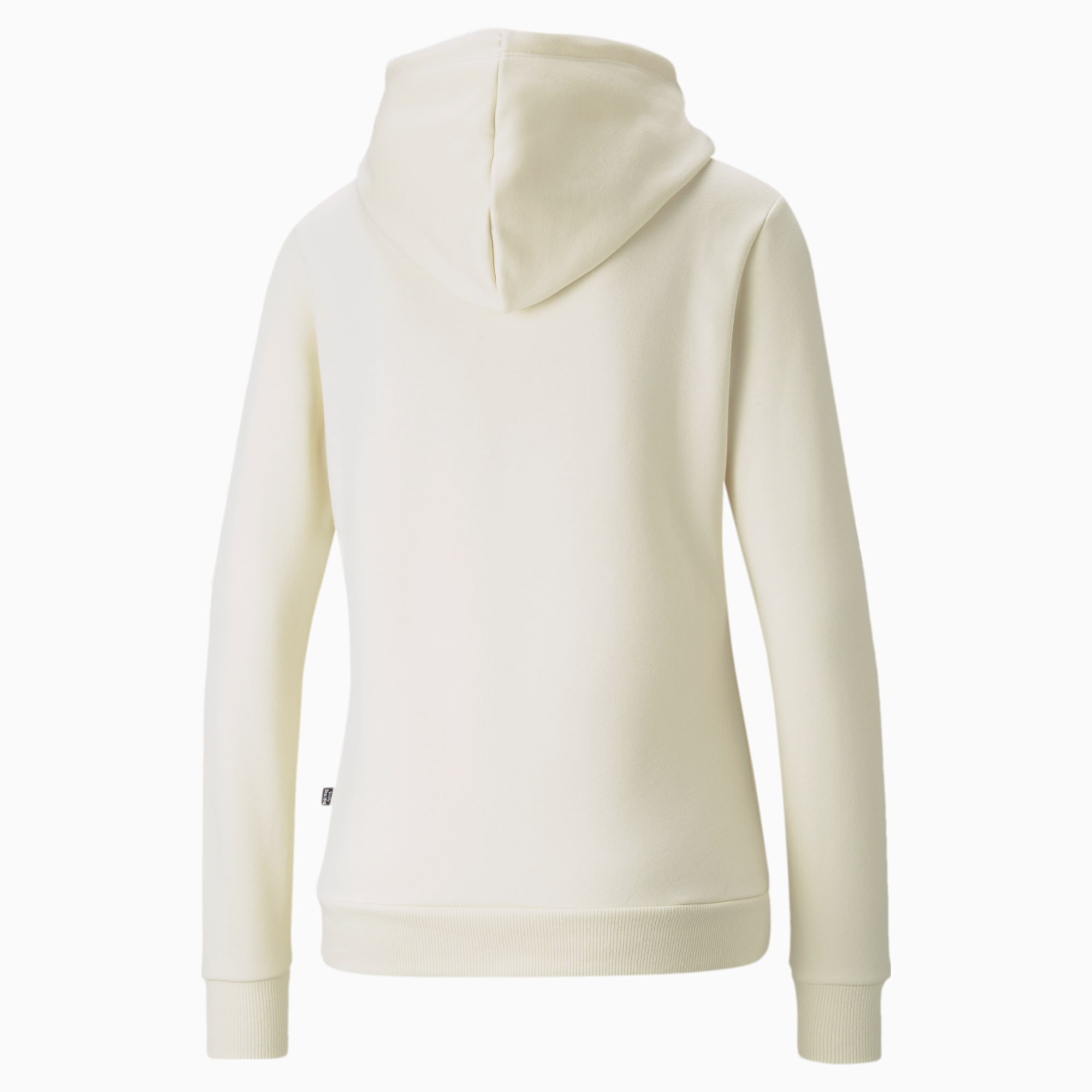 Felpa con cappuccio Essentials FL con logo da donna, Ivory Glow, large