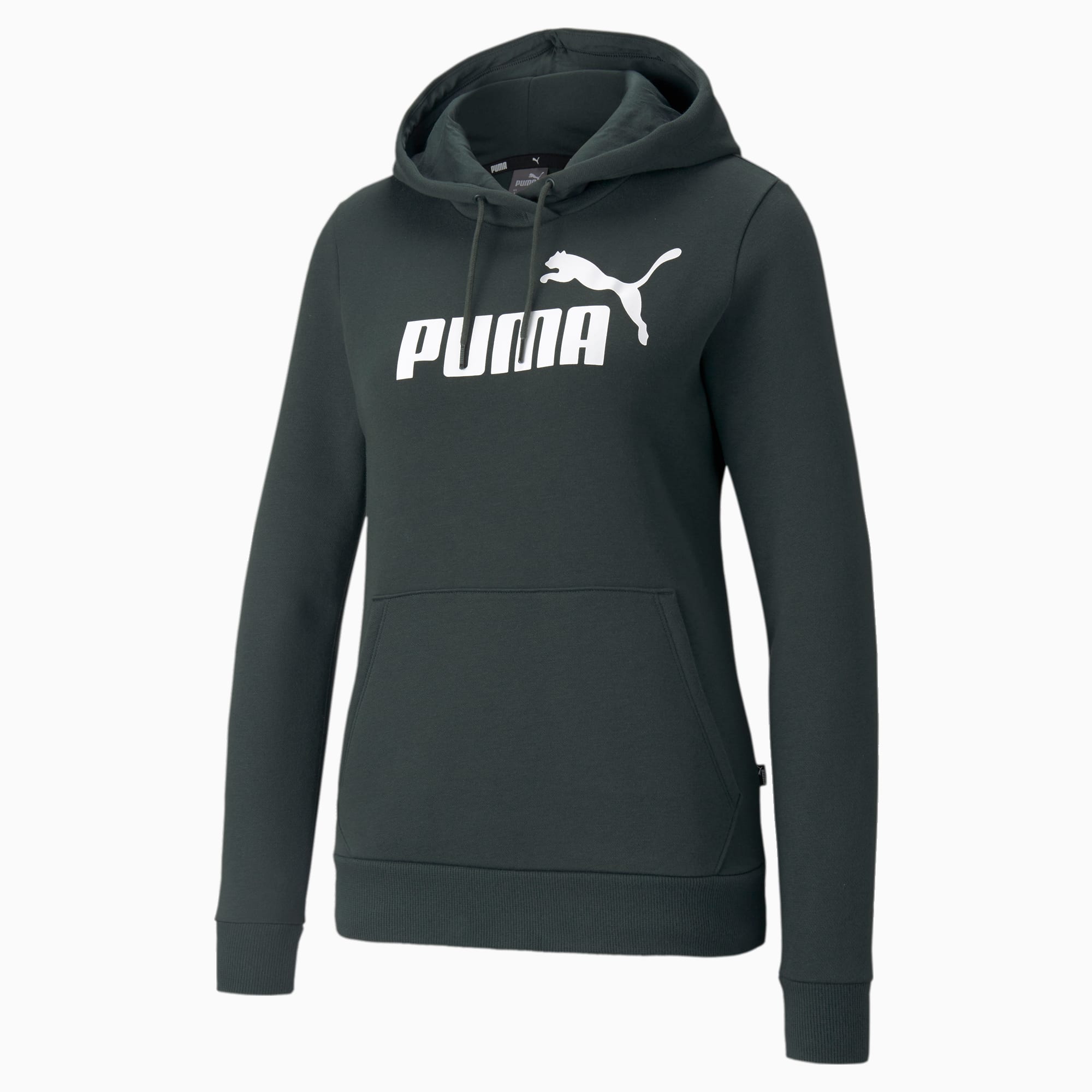 Sudadera con capucha Essentials Logo FL para mujer, Green Gables, large