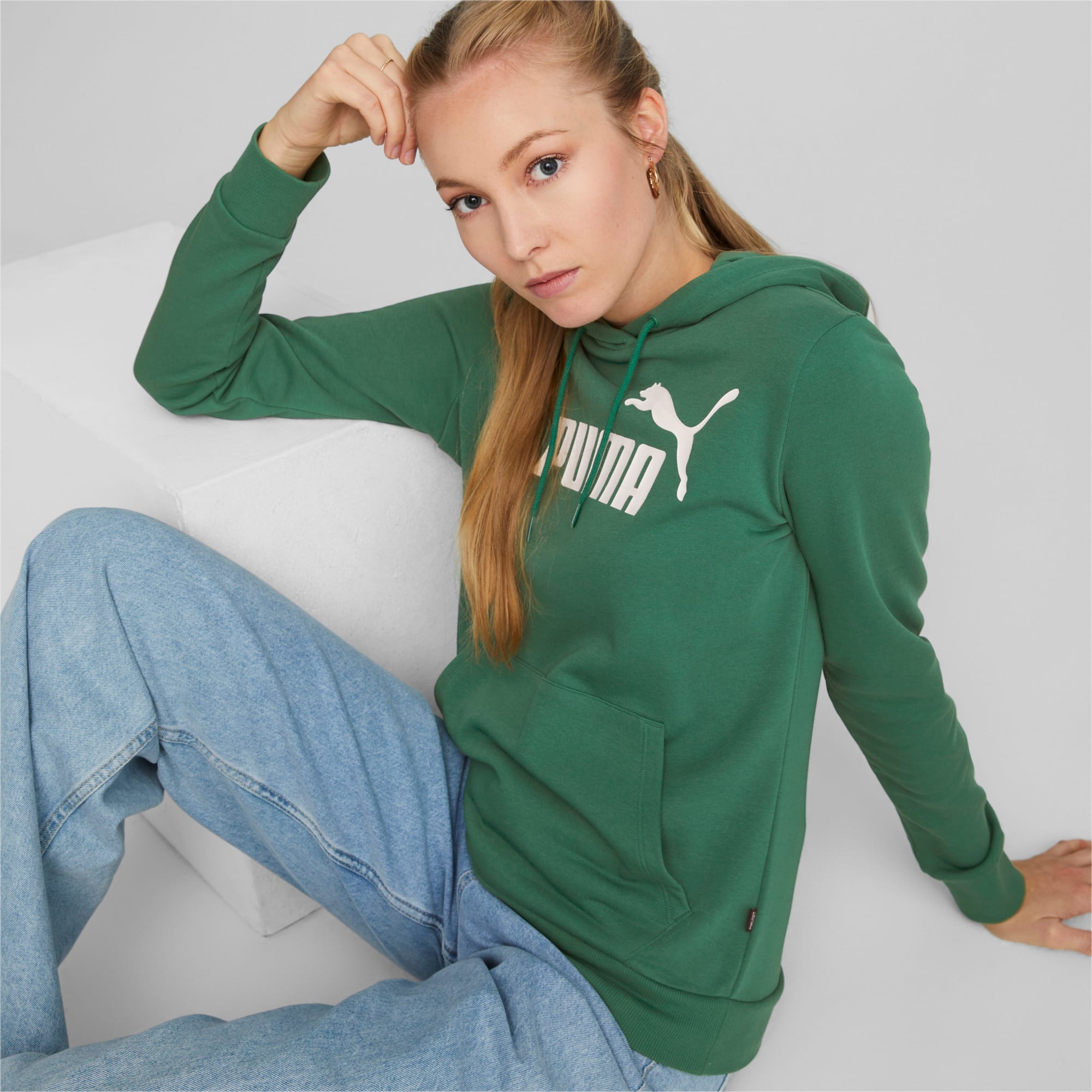 Essentials Big Logo Women's Hoodie | | PUMA