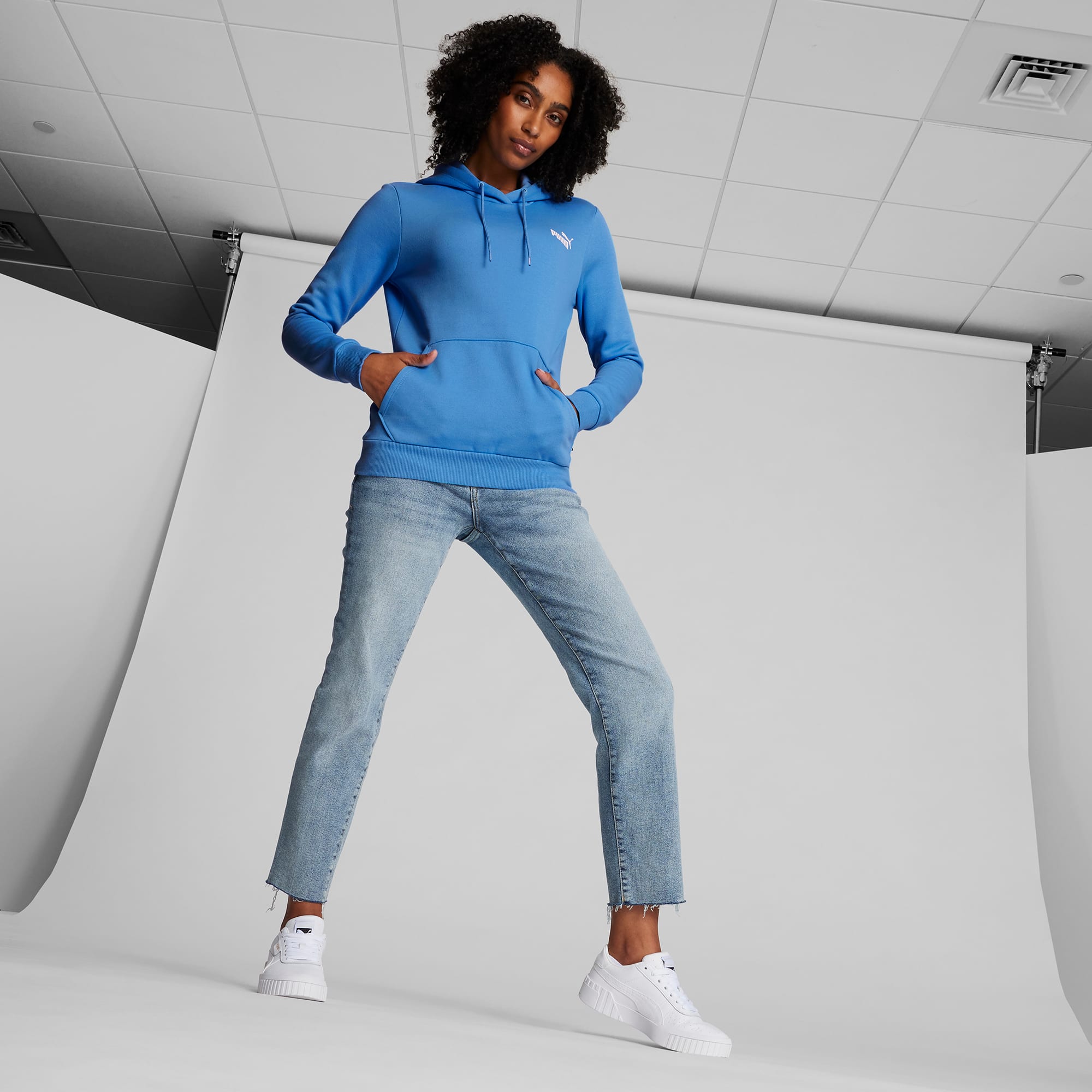 Puma hoodie small logo hotsell