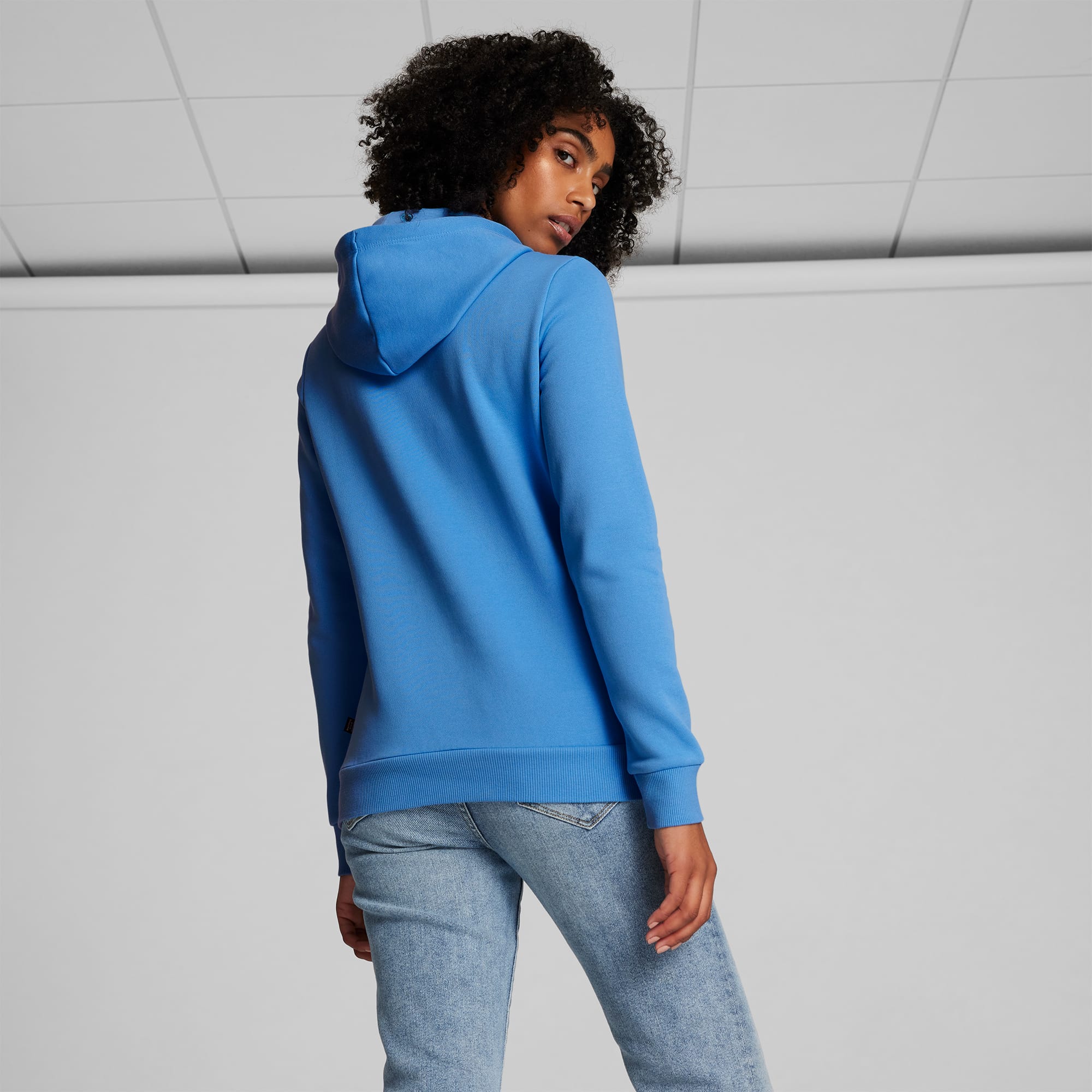 Blue puma hoodie womens best sale