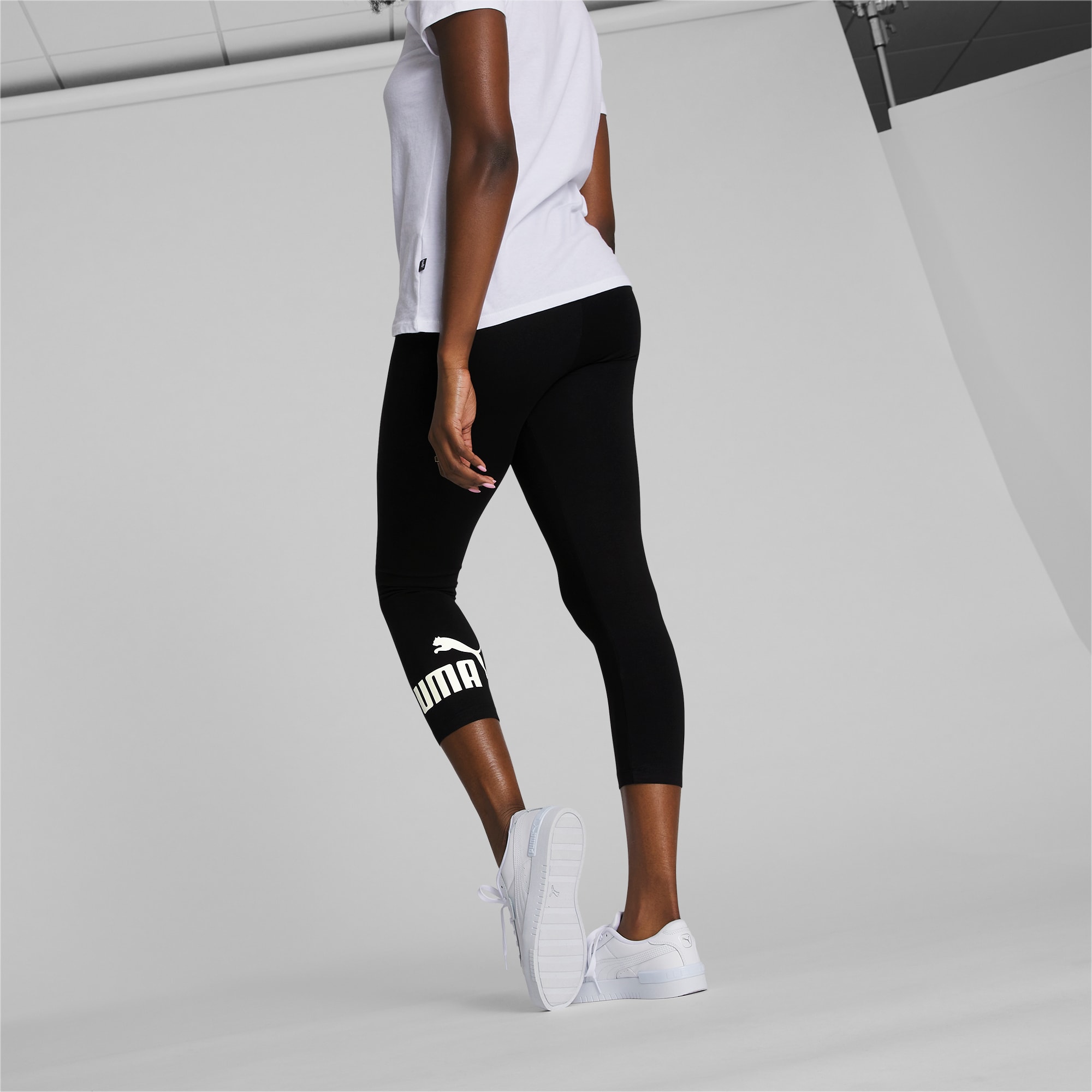 Puma Training Evoknit Leggings (Aqua), Women's Fashion, Activewear