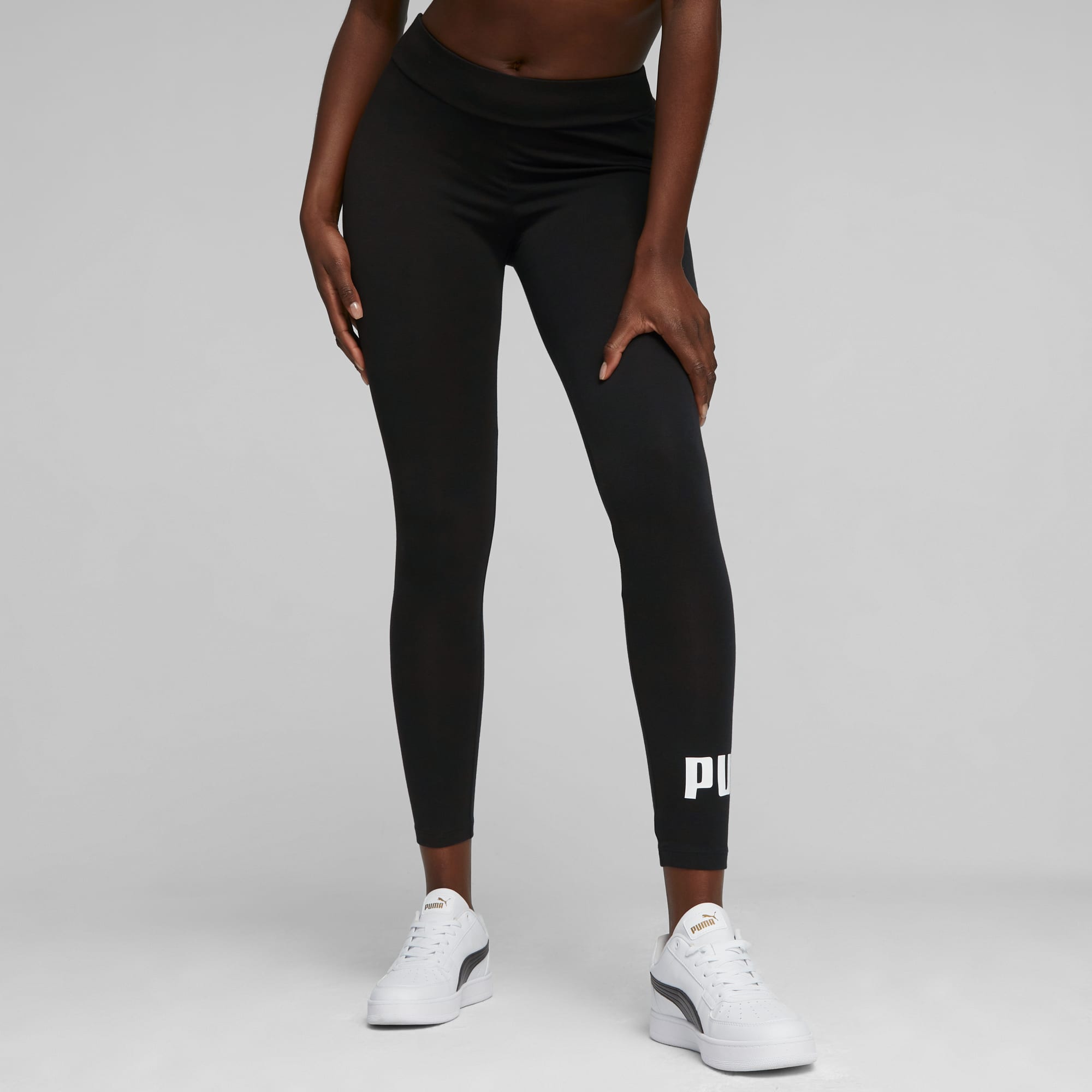 Calça Puma Legging Essentials Preta - Kapiva Calçados