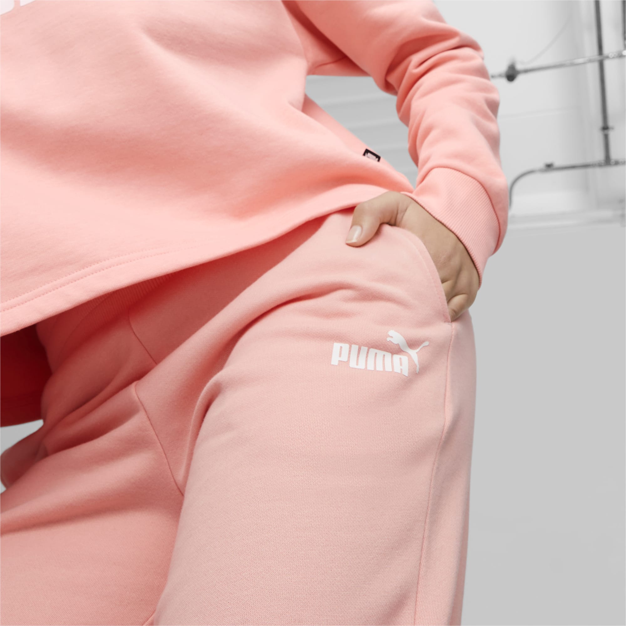 Puma jogginghose damen hot sale rosa