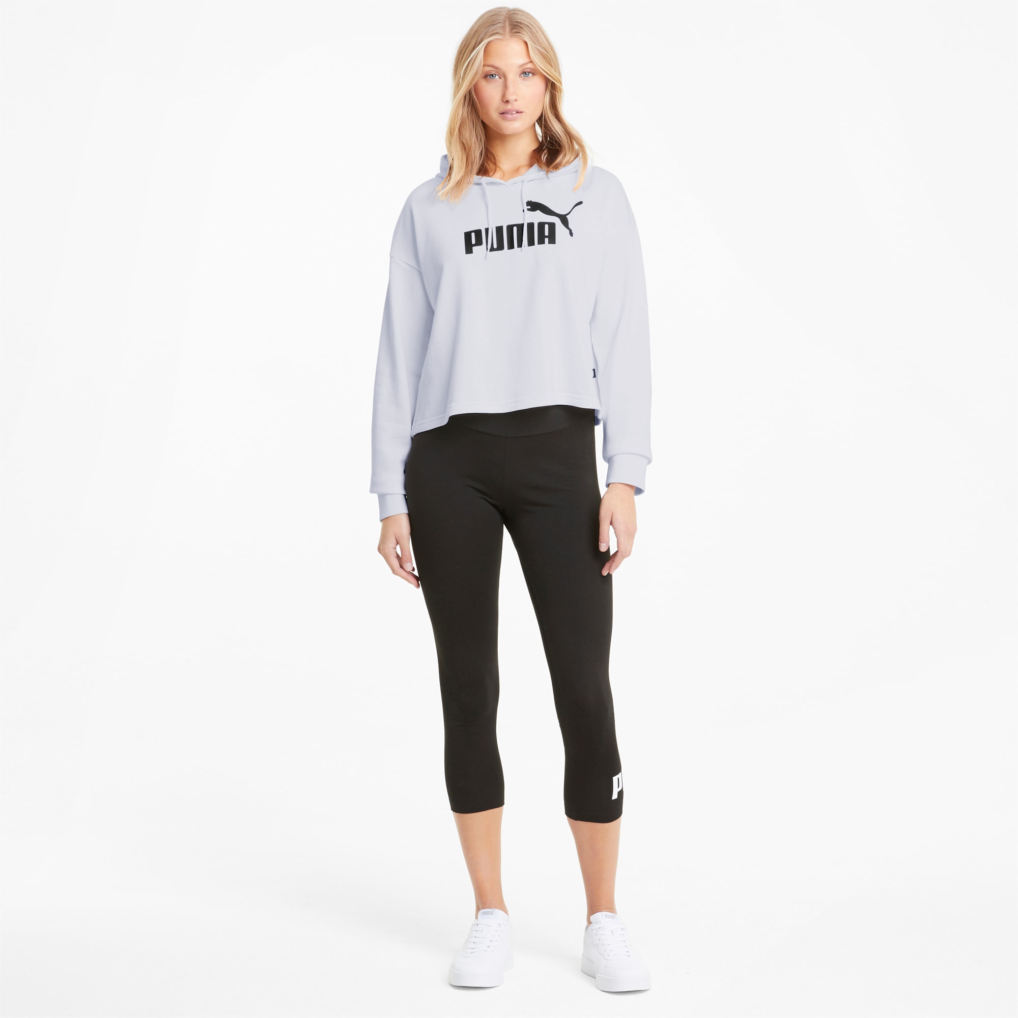 Sudadera corta con capucha mujer — Maxport Vestuario Laboral