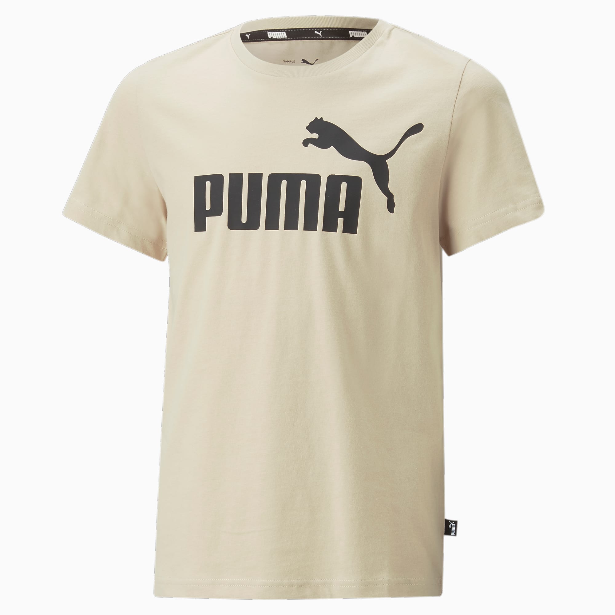 Essentials Logo T-Shirt Teenager, Granola, large