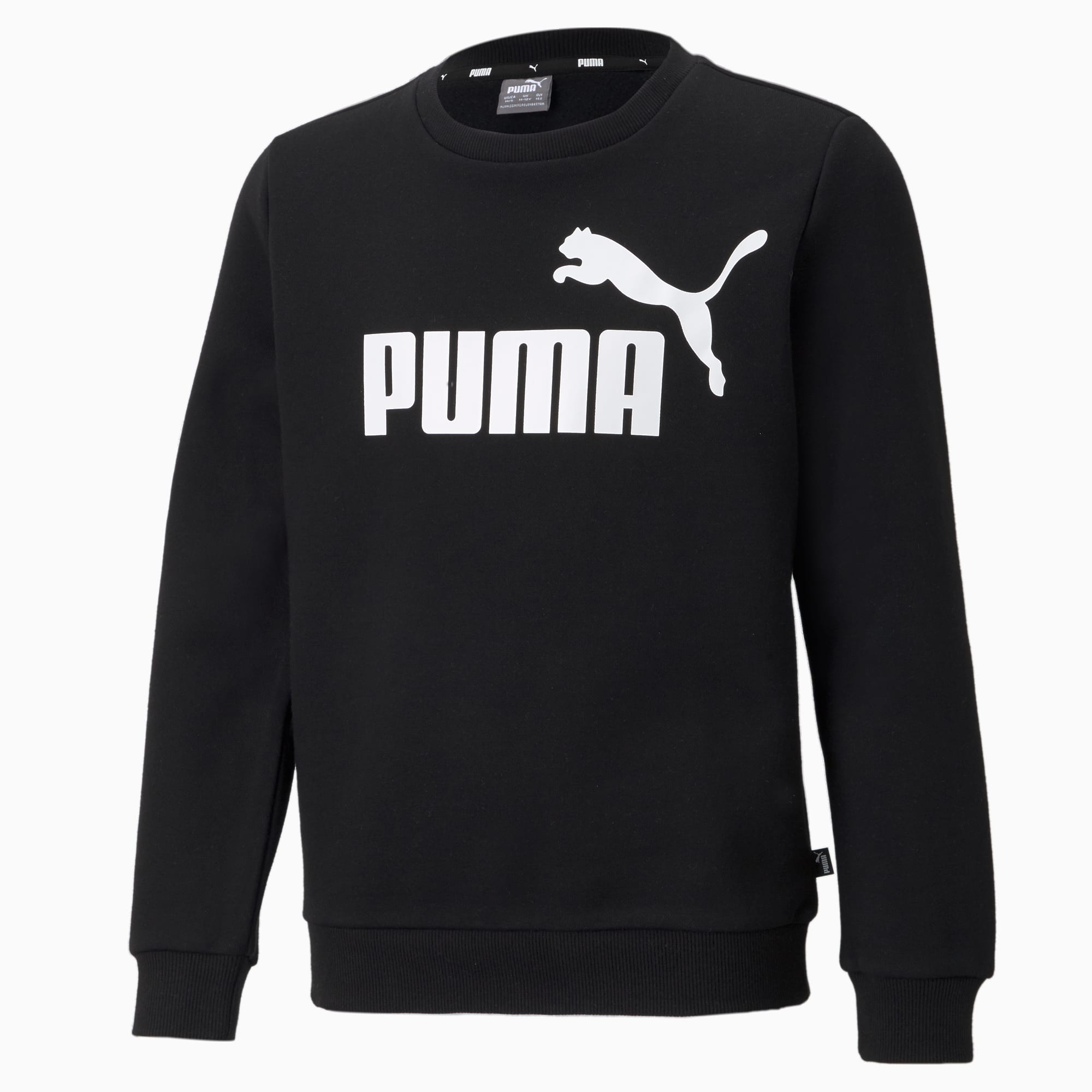 Felpa girocollo Essentials Big Logo da ragazzo PUMA