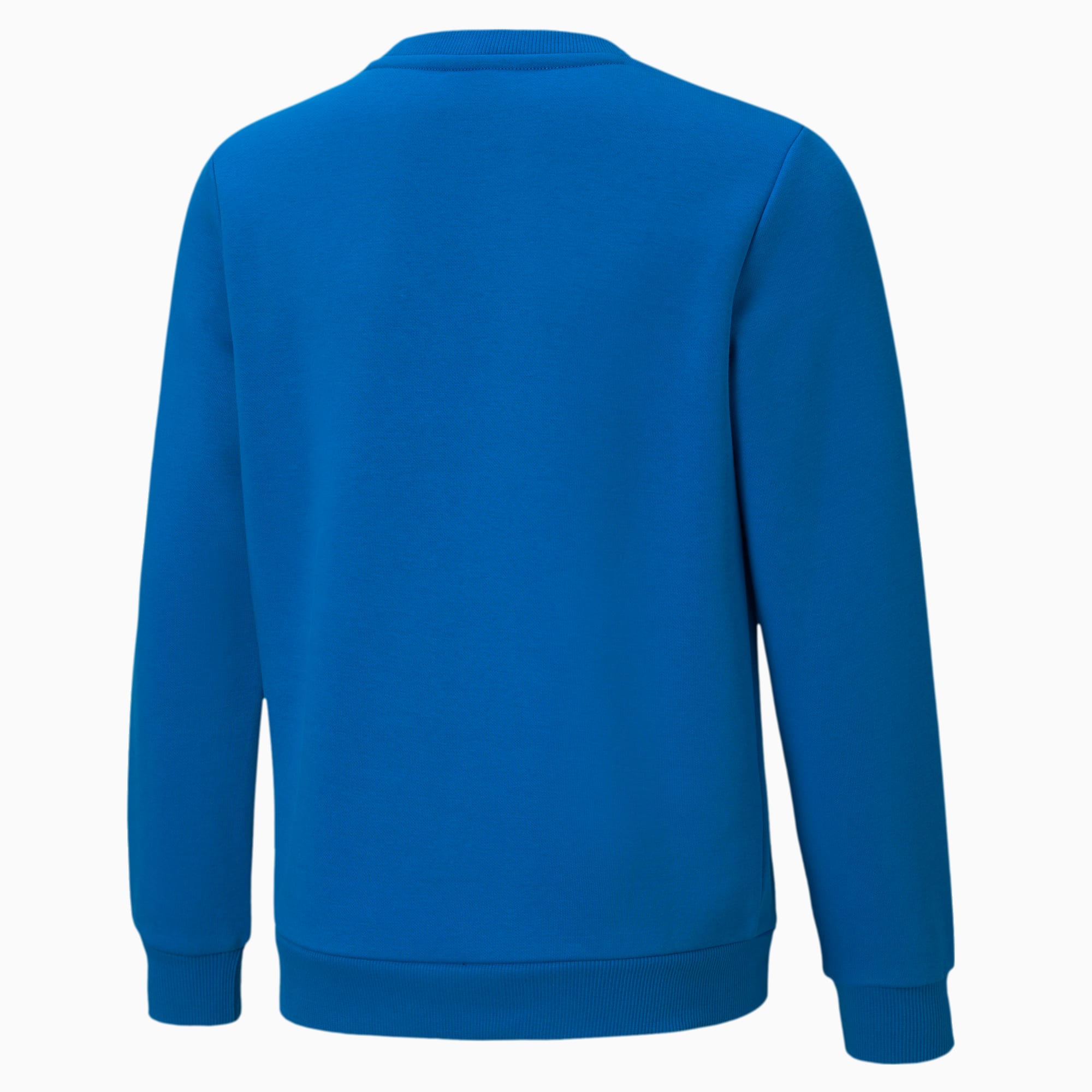 Felpa a girocollo Essentials con logo grande per ragazzi, Future Blue, large