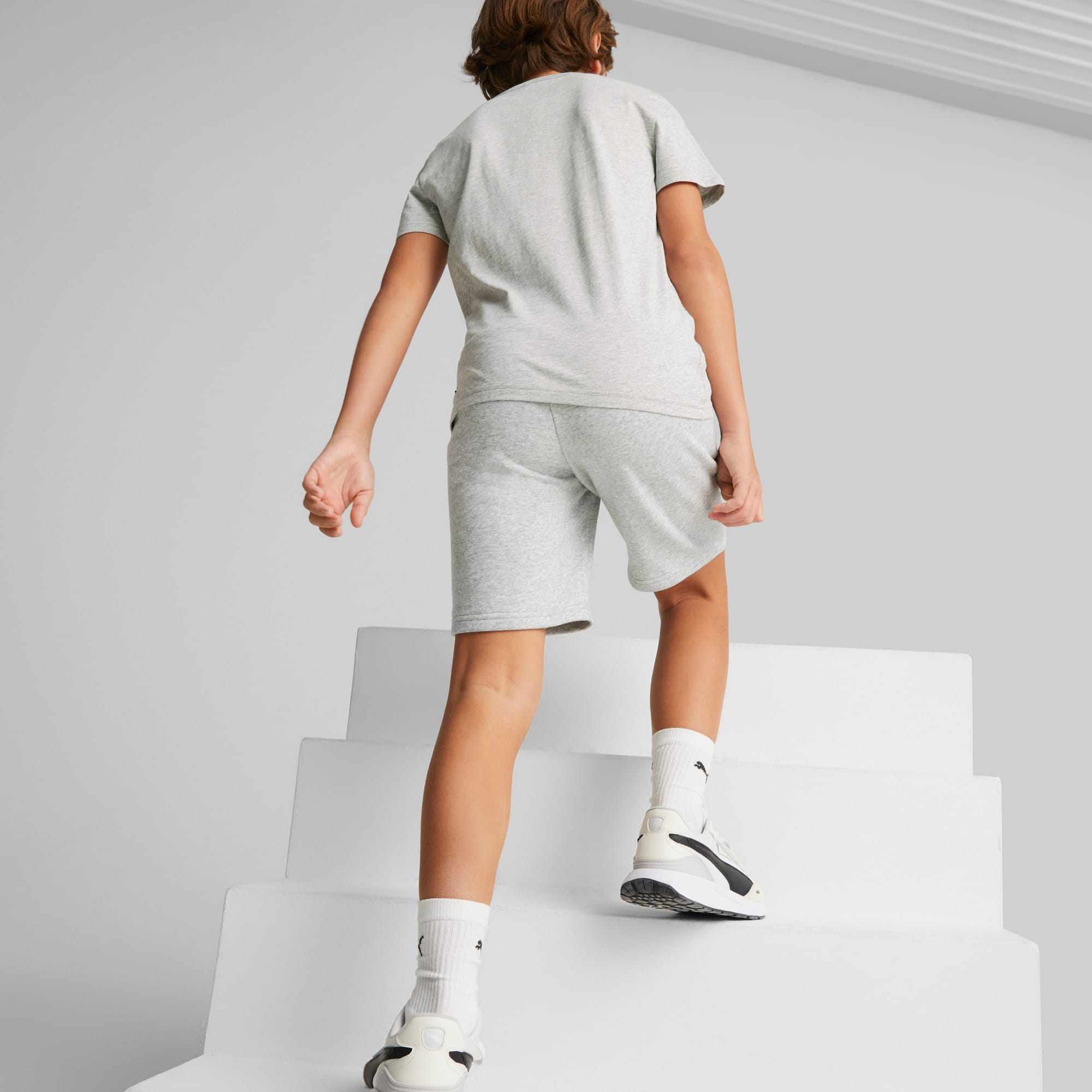 Essentials Big Kids' Sweat Shorts | PUMA