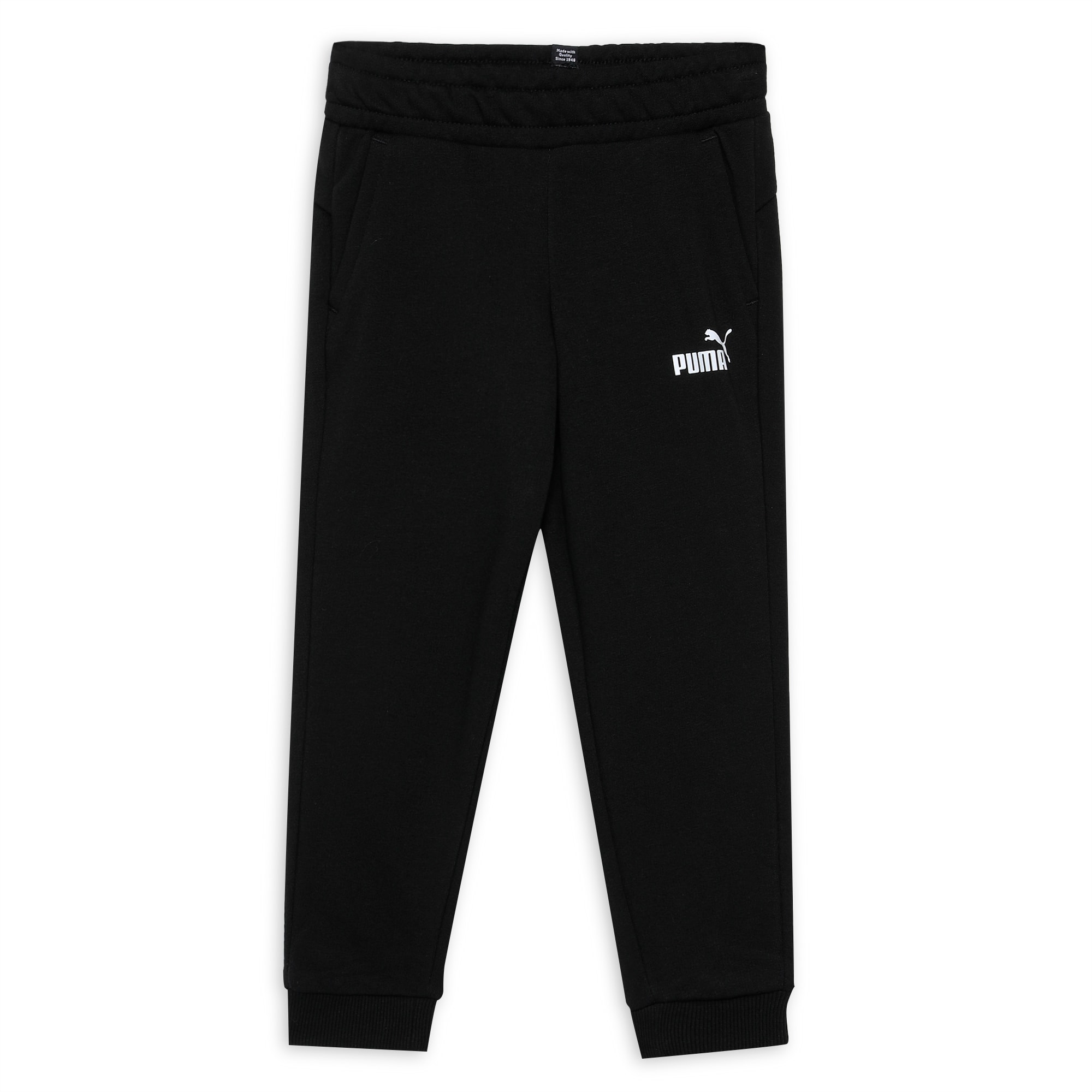 Essentials Logo Knitted Boy's Sweat Pants | PUMA