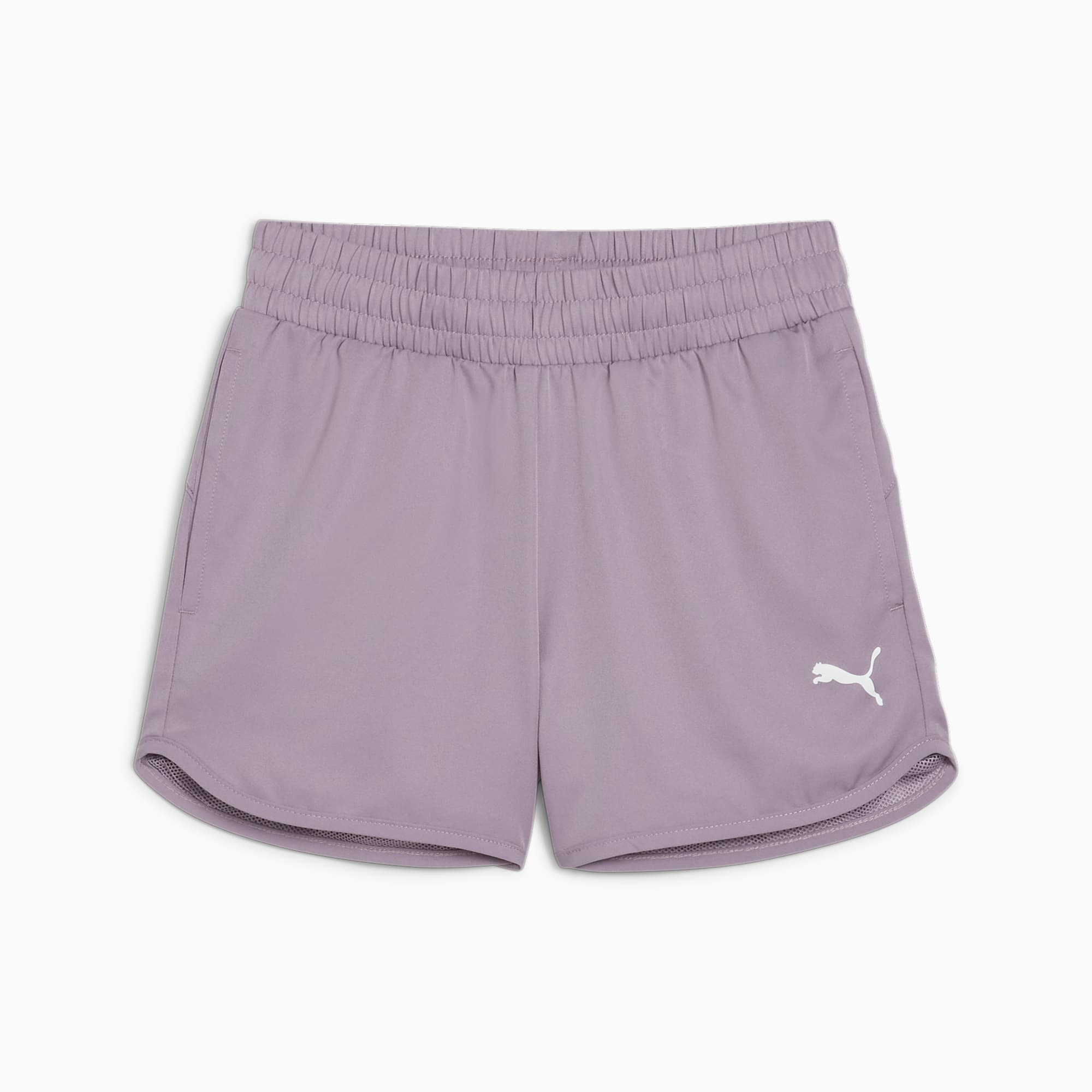 Active Shorts Youth, Pale Plum, large-SEA