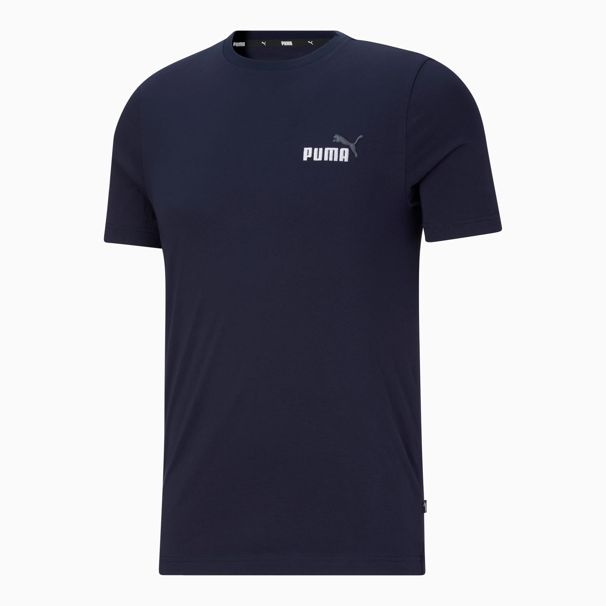 Essentials Embroidery Tee Men\'s | PUMA Logo