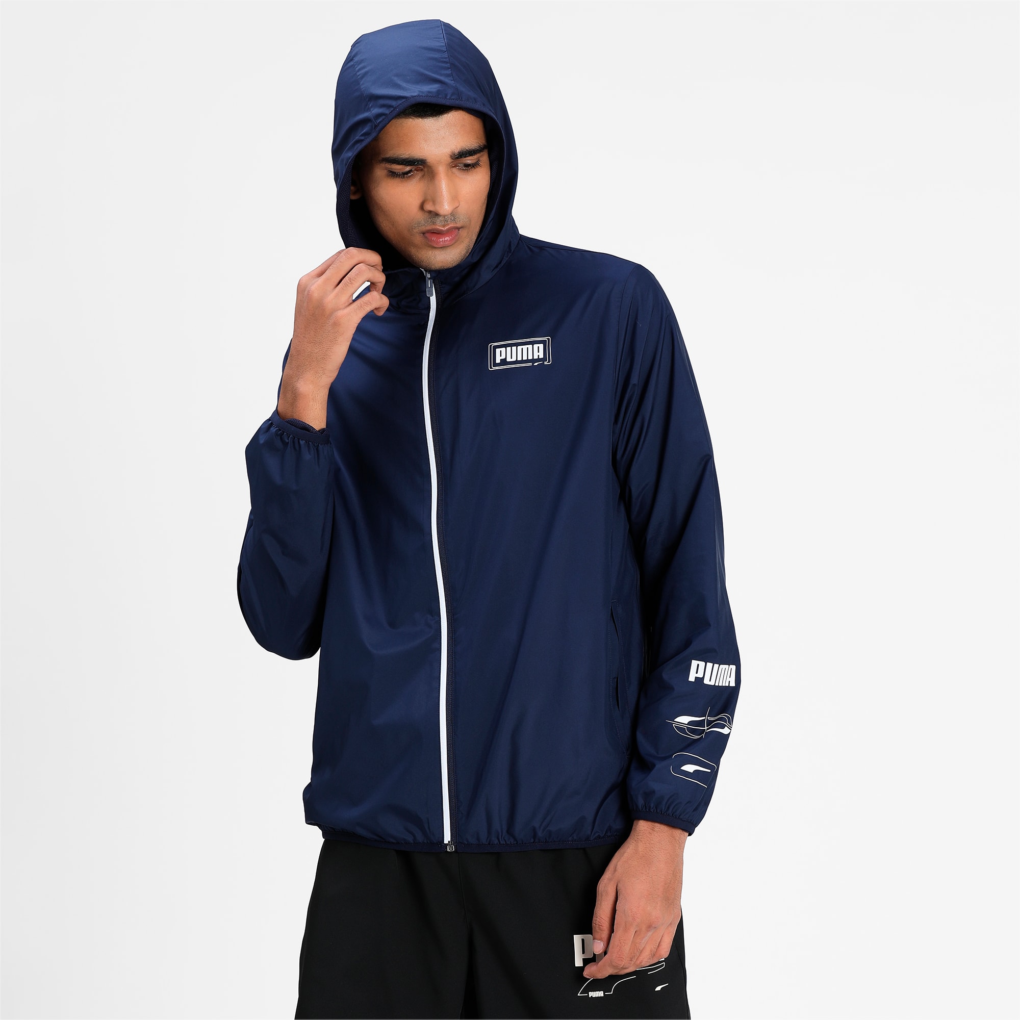Puma rebel windbreaker sale