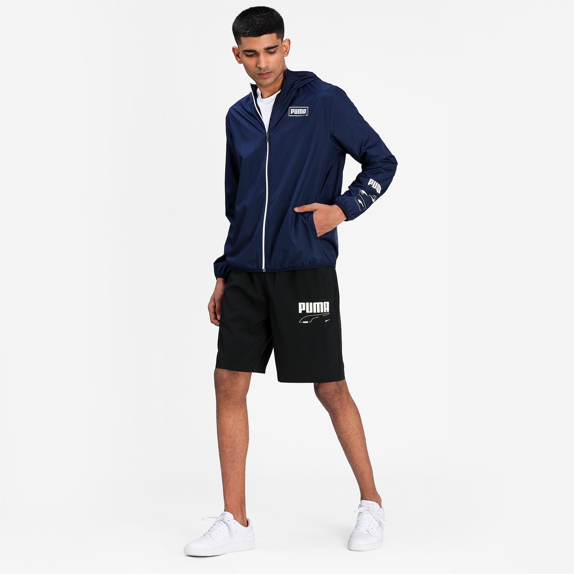 Essentials Rebel Men s Windbreaker PUMA