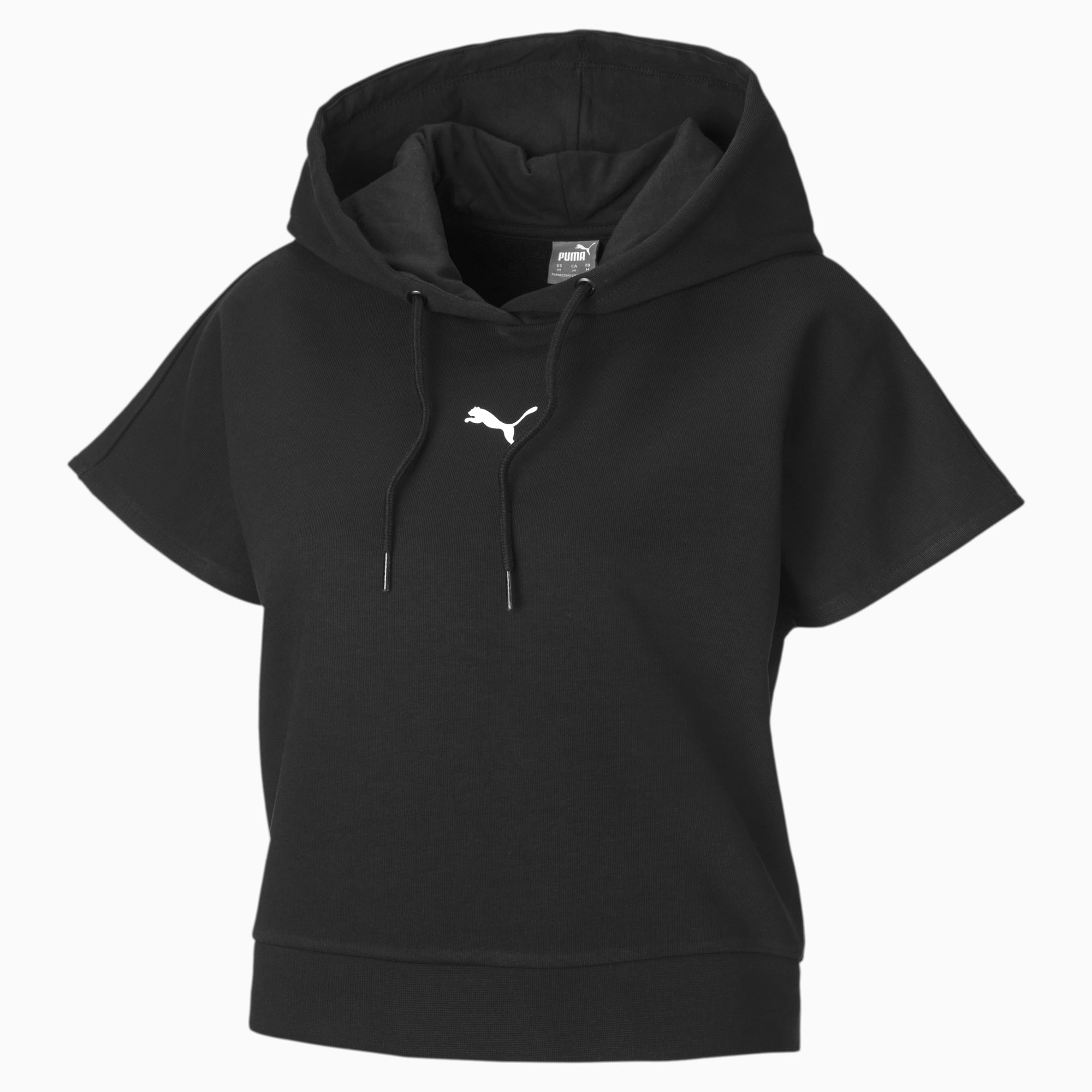 puma short sleeve hoodie