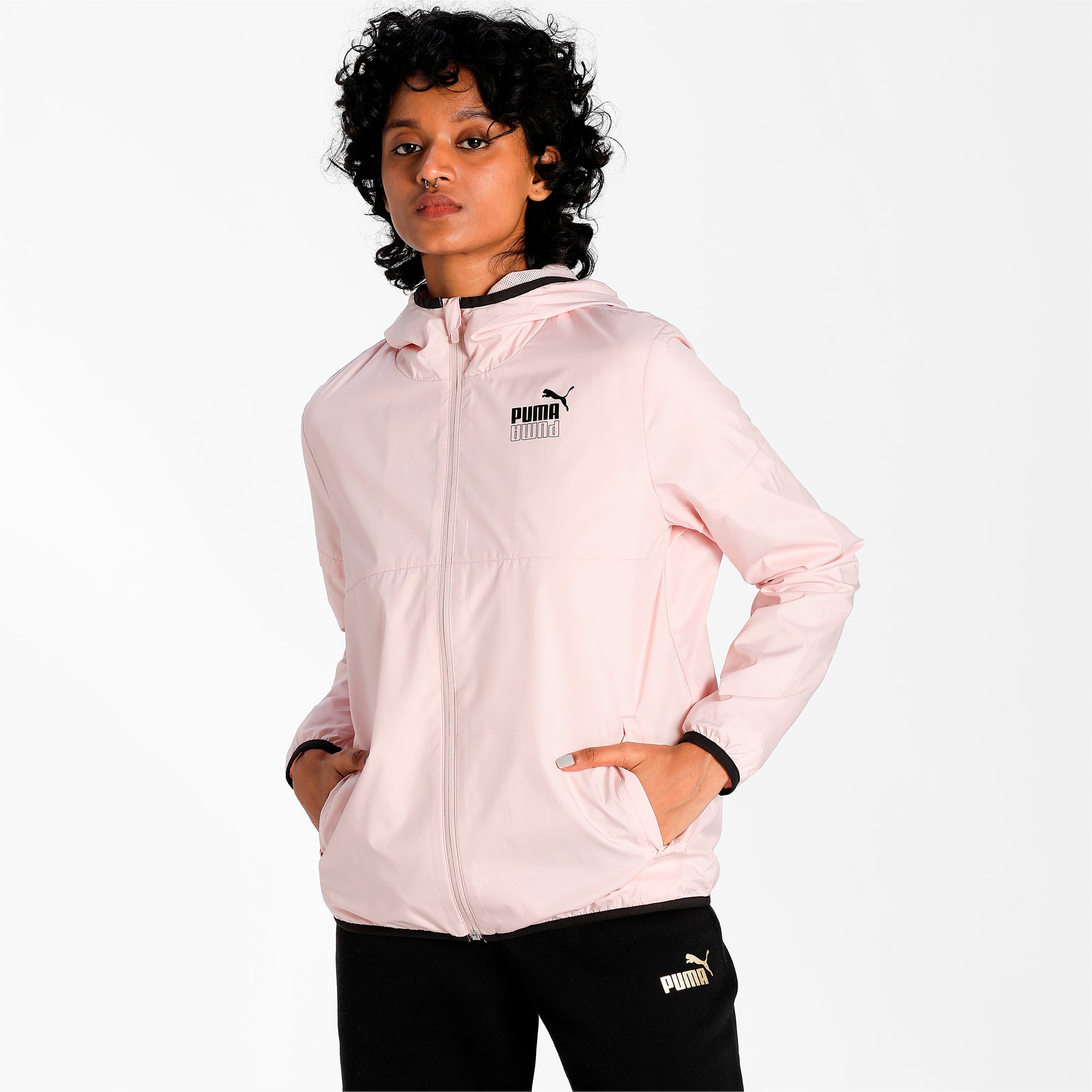 Puma graphic windbreaker 2025
