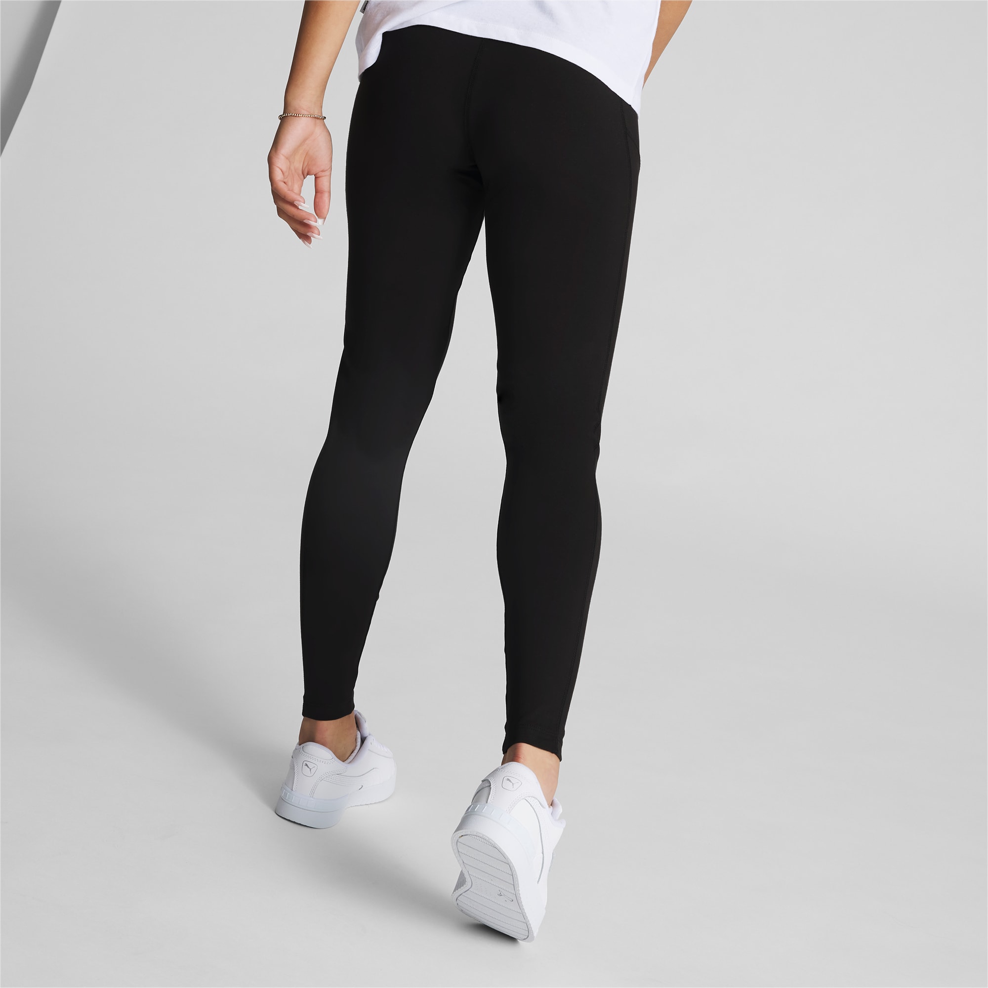 PUMA Forever Luxe Ellavate High-Waist 7/8 Tights Puma Black LG at   Women's Clothing store