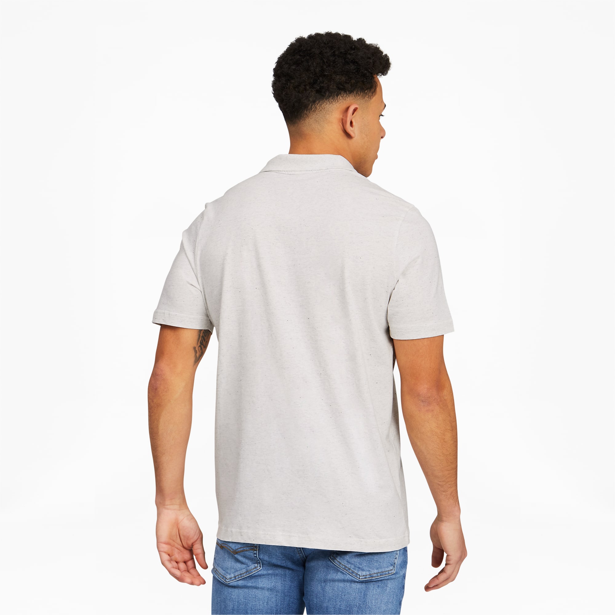   Essentials - Camiseta polar con cierre completo, para  hombre : Ropa, Zapatos y Joyería
