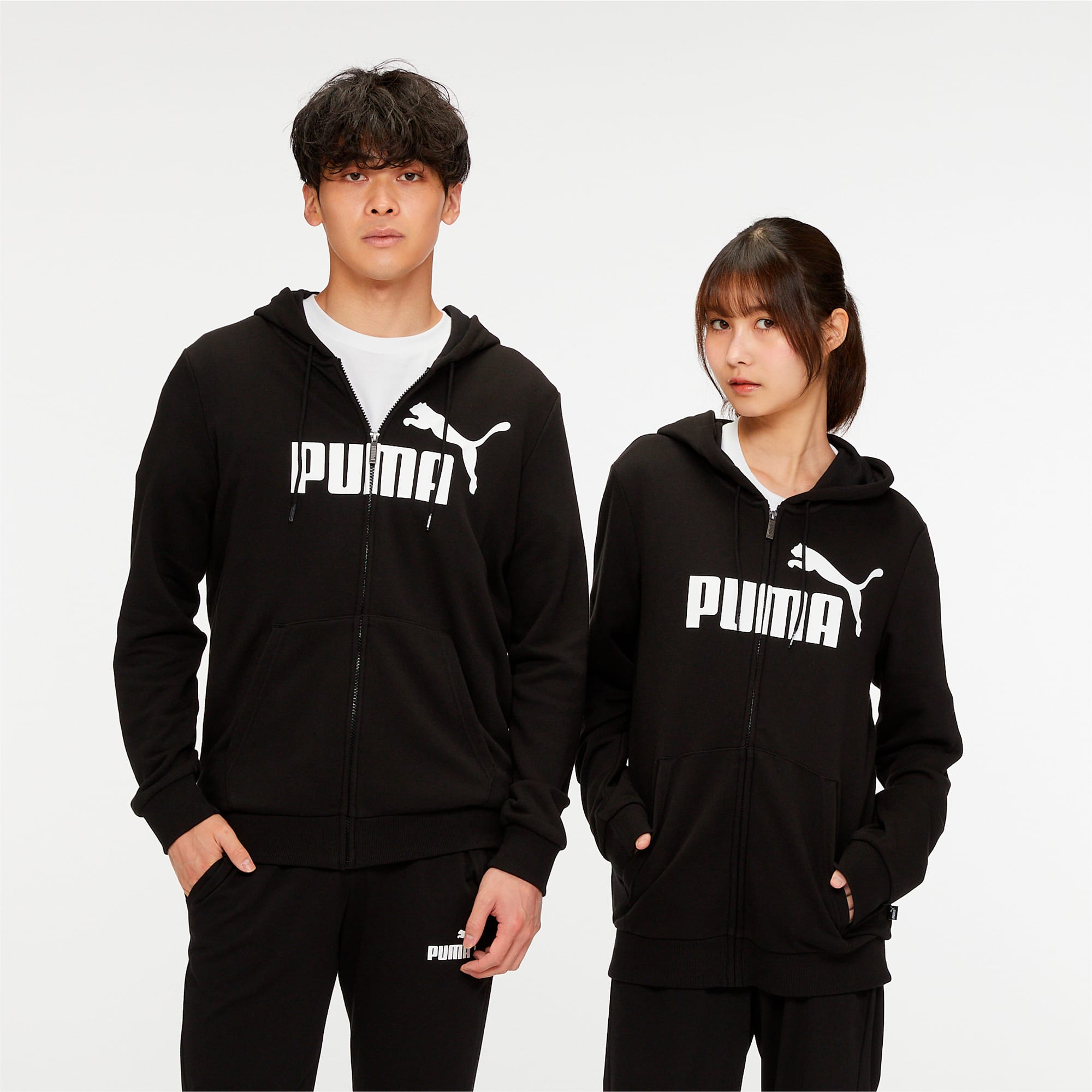 PUMA公式】メンズ ESS ビッグ ロゴ FZ フーディー TR