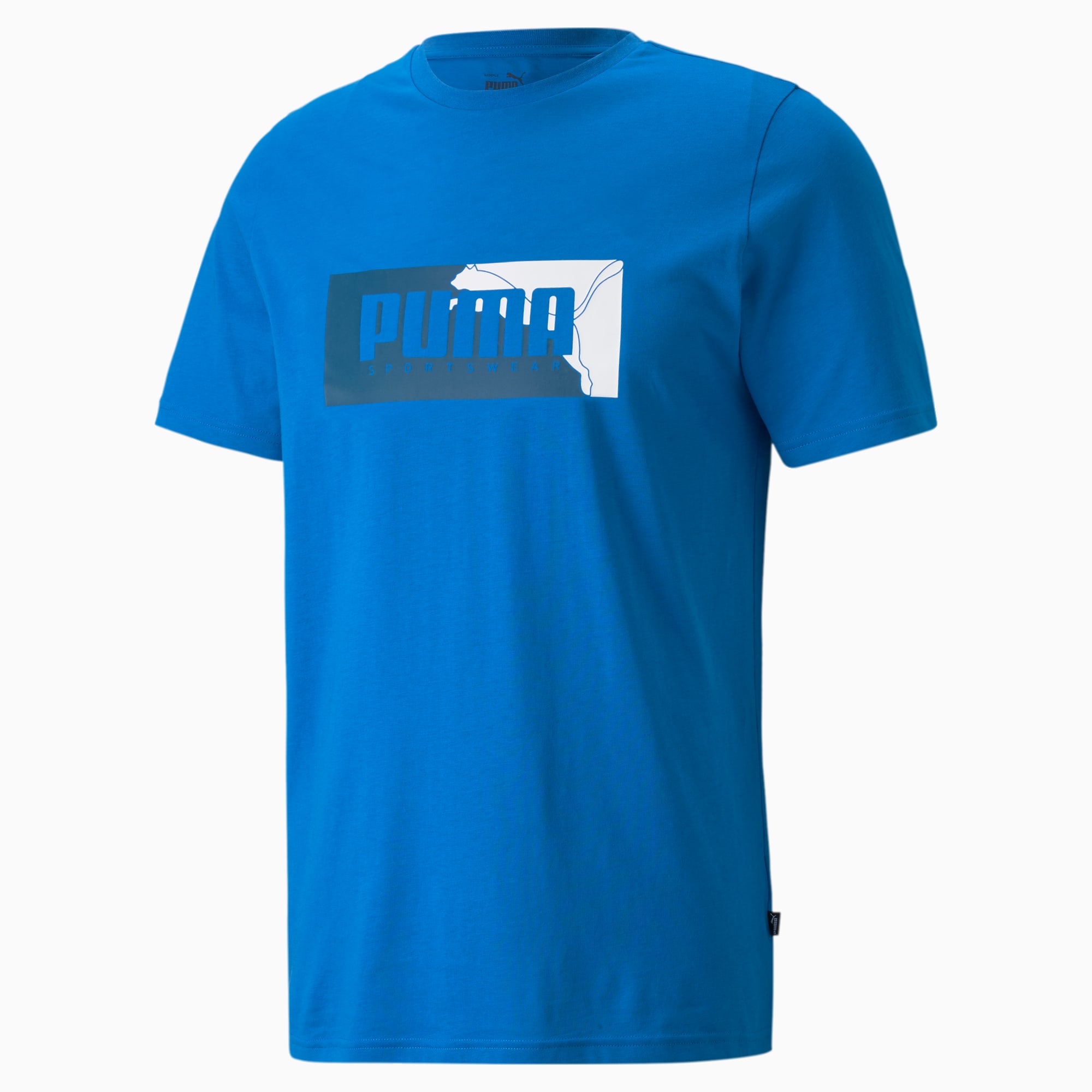 PUMA Box Graphic Regular Fit Men s T Shirt