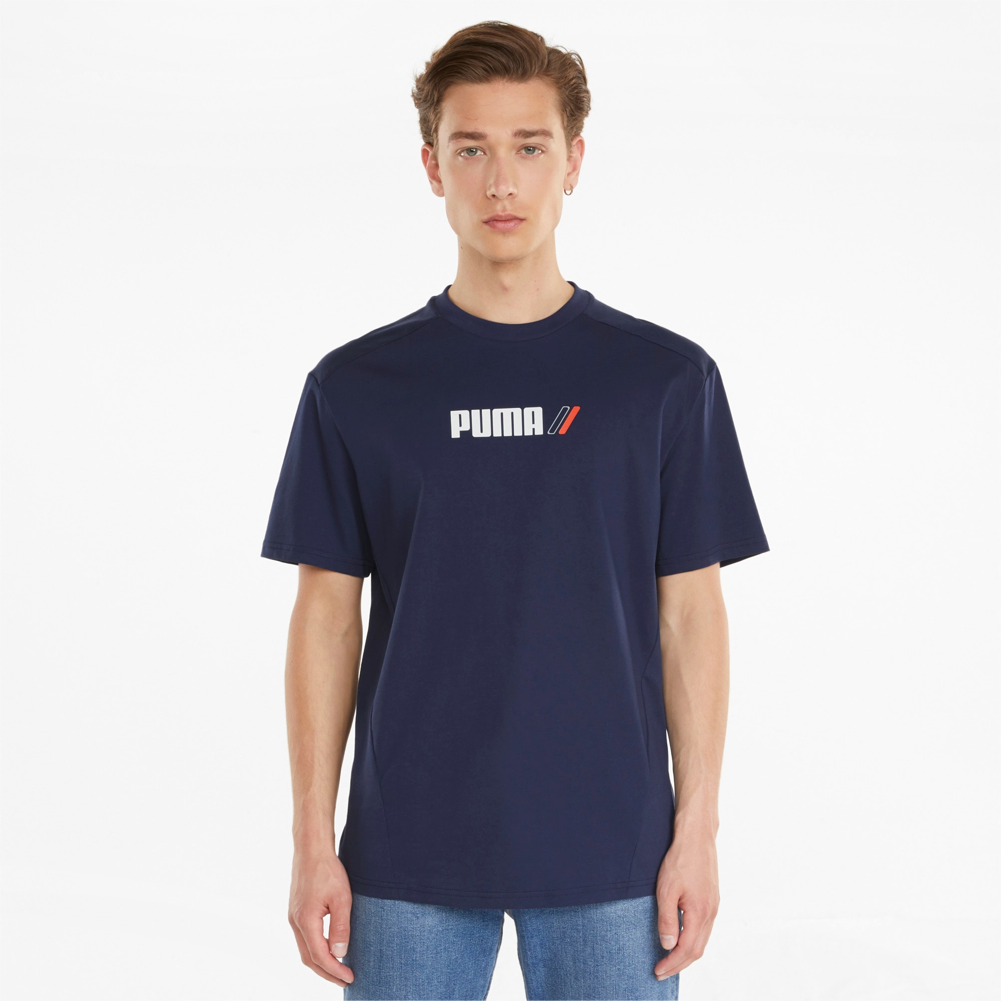 Puma brand online placed tee