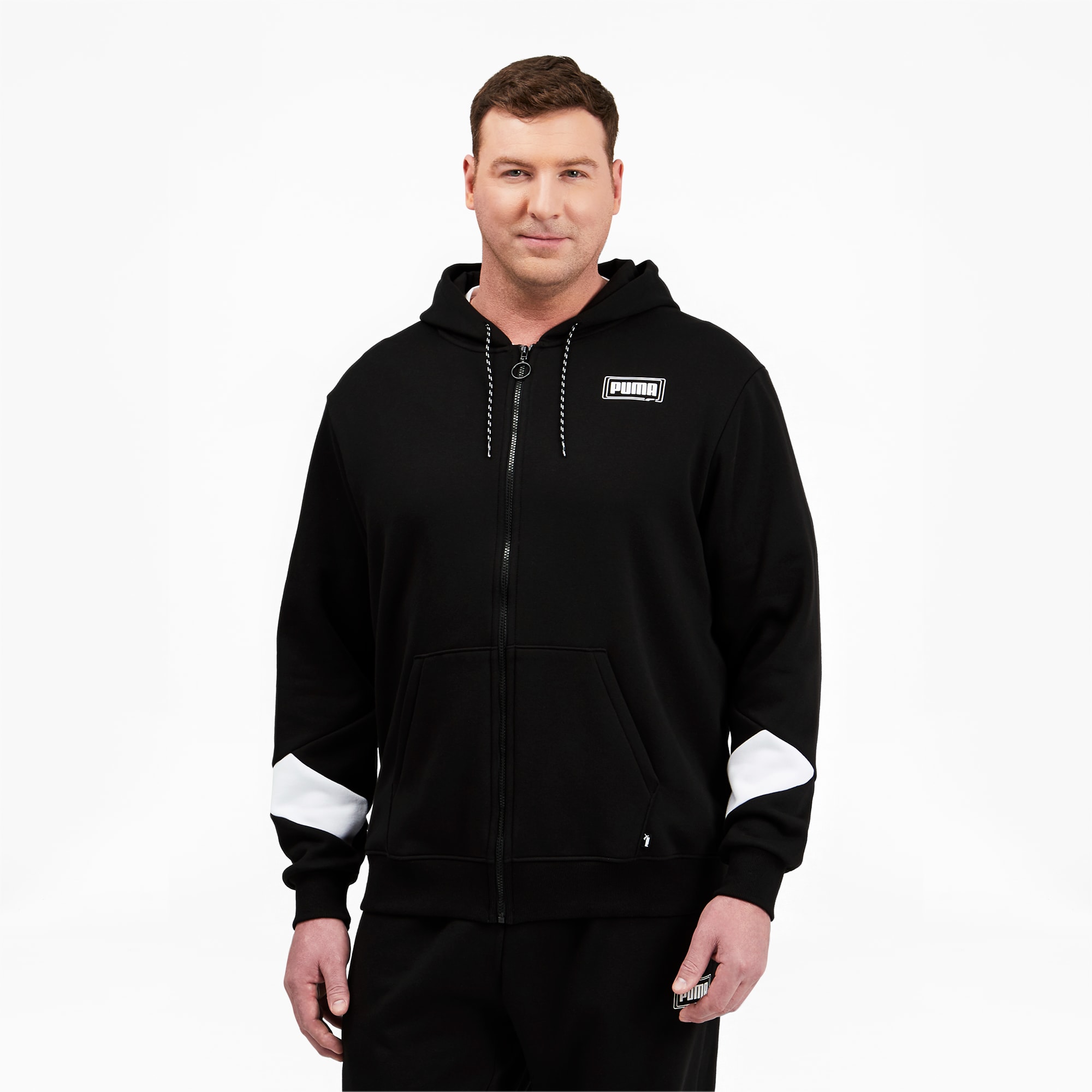 Reebok Men's Performance Woven Zip-up Hoodie - REBEL Store