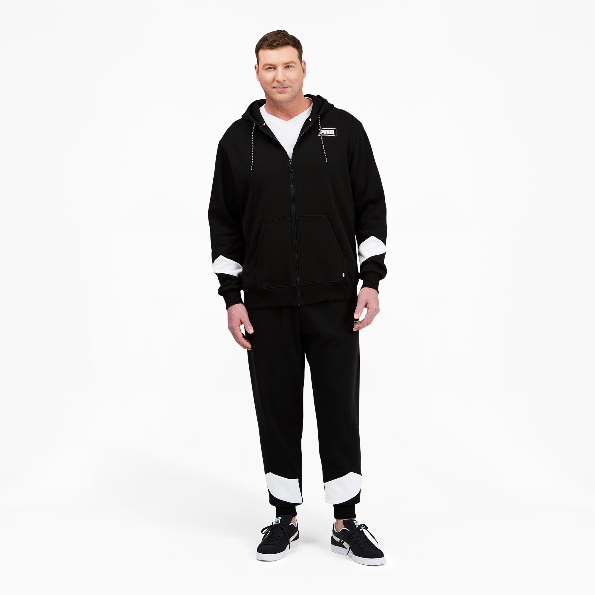 Rebel Men's Full Zip Hoodie BT
