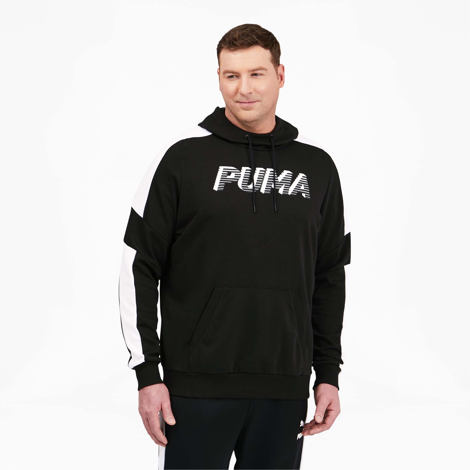 Puma modern sport sales fz logo hoodie